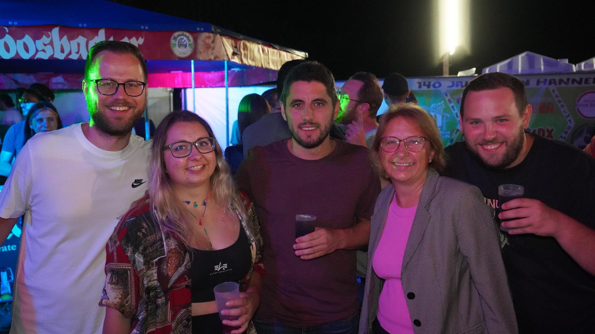 Die „Sandtastic”-Beachparty in Störnstein. (Bild: mcl)