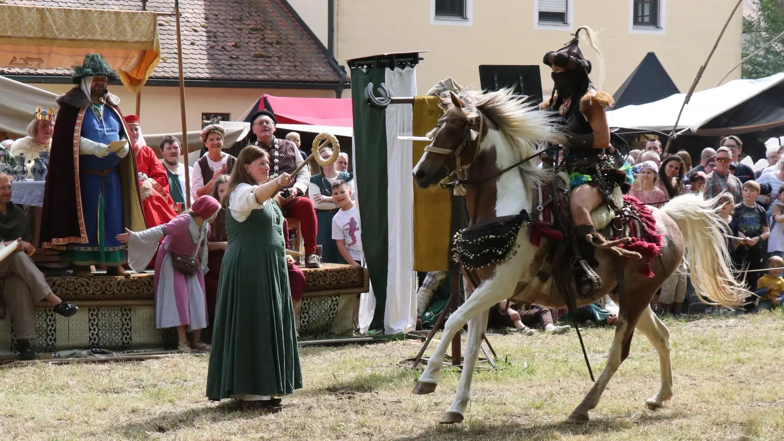 Spannende Schaukämpfe warten auf die Besucher. (Bild: Stefanie Gradl)