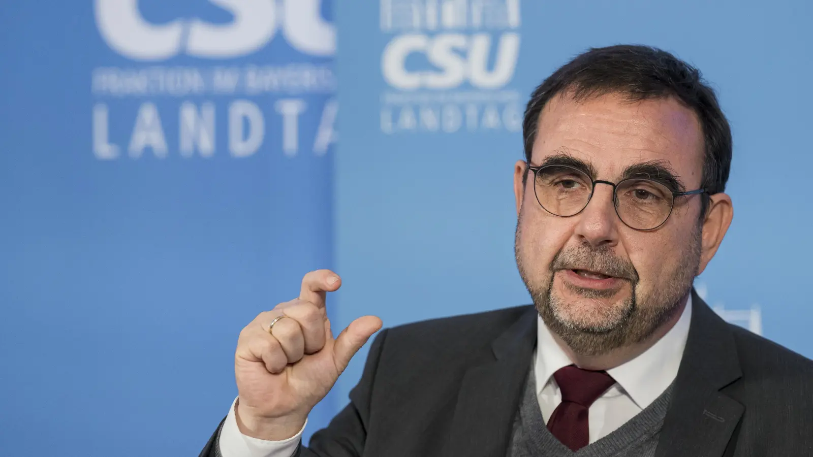 Klaus Holetschek (CSU), CSU-Fraktionsvorsitzender im Bayerischen Landtag. (Bild: Daniel Vogl/dpa)