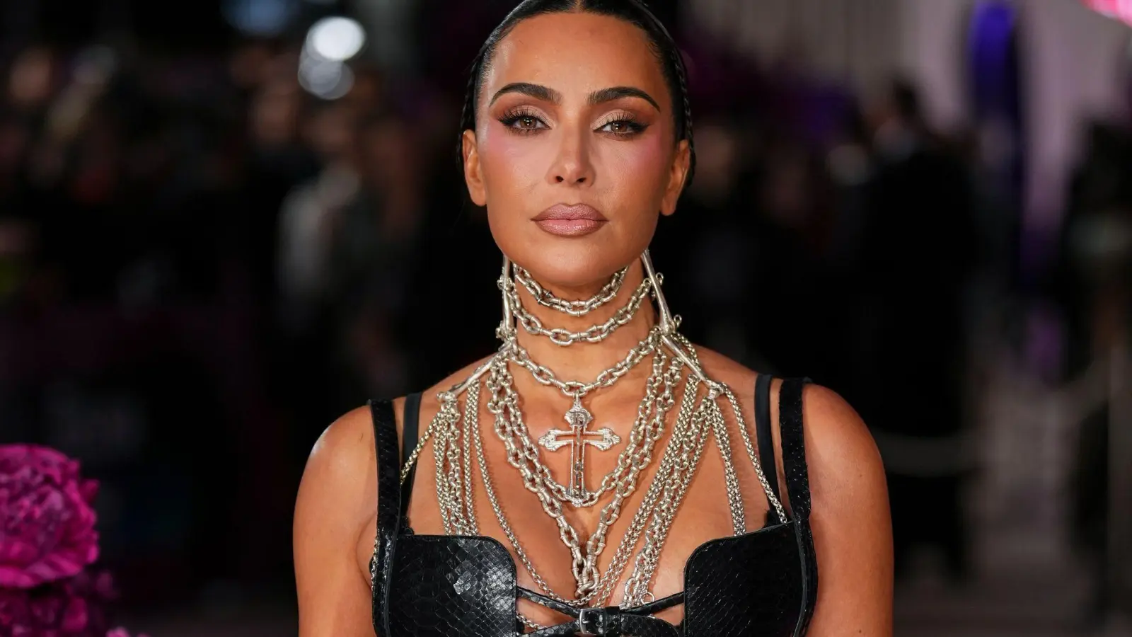 Kim Kardashian war nach eigenen Angaben fünf Jahre lang Single. (Archivfoto) (Bild: Scott A Garfitt/Invision/dpa)