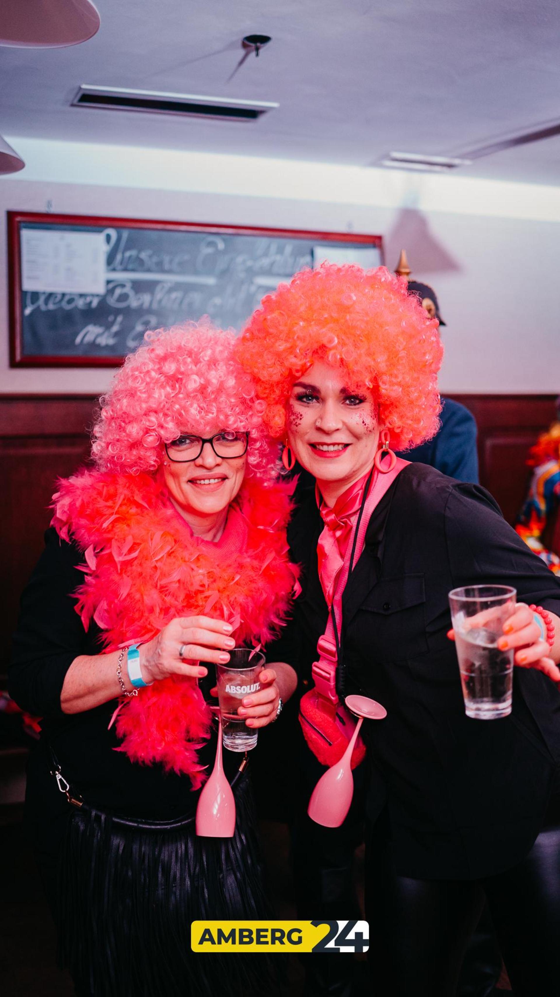 Beim Winkler hatte die Feier der Amberger Hexennacht ihren ganz besonderen Touch. (Bild: Mario Donhauser)