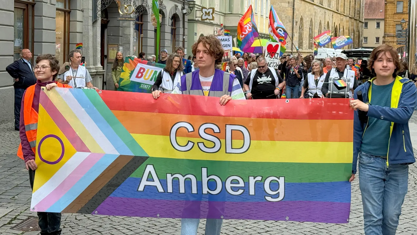 Christopher Street Days (CSD) Amberg 2025 (Bild: Petra Hartl)