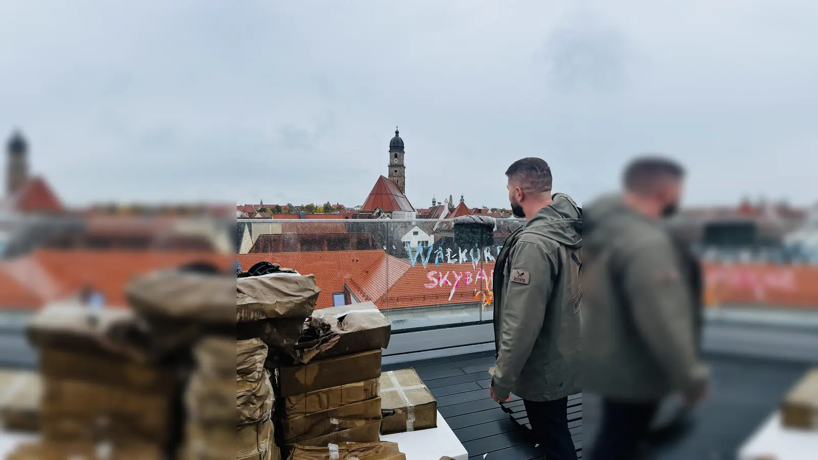 Walküre Amberg – Skybar mit Ausblick über Amberg. (Bild: ama)