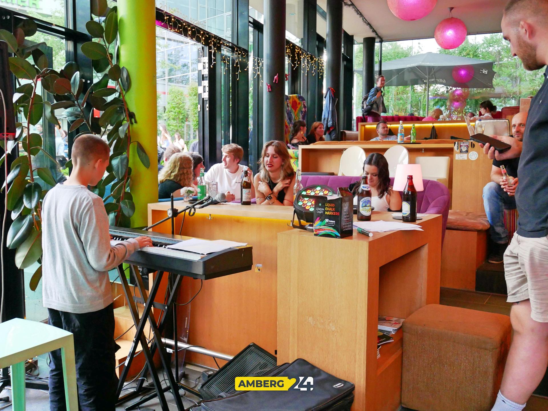 So war die Open Stage im Amberger Beanery. (Bild: ama)