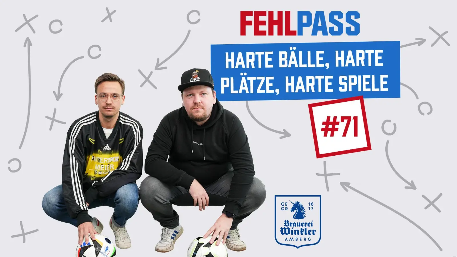 In der aktuellen Folge geht es um eine Kartenflut, eine schwere Verletzung, einen Angriff auf einen Jugendtrainer – sowie Tracers Probleme mit einem zu harten Ball. (Bild: Jakob Graf)