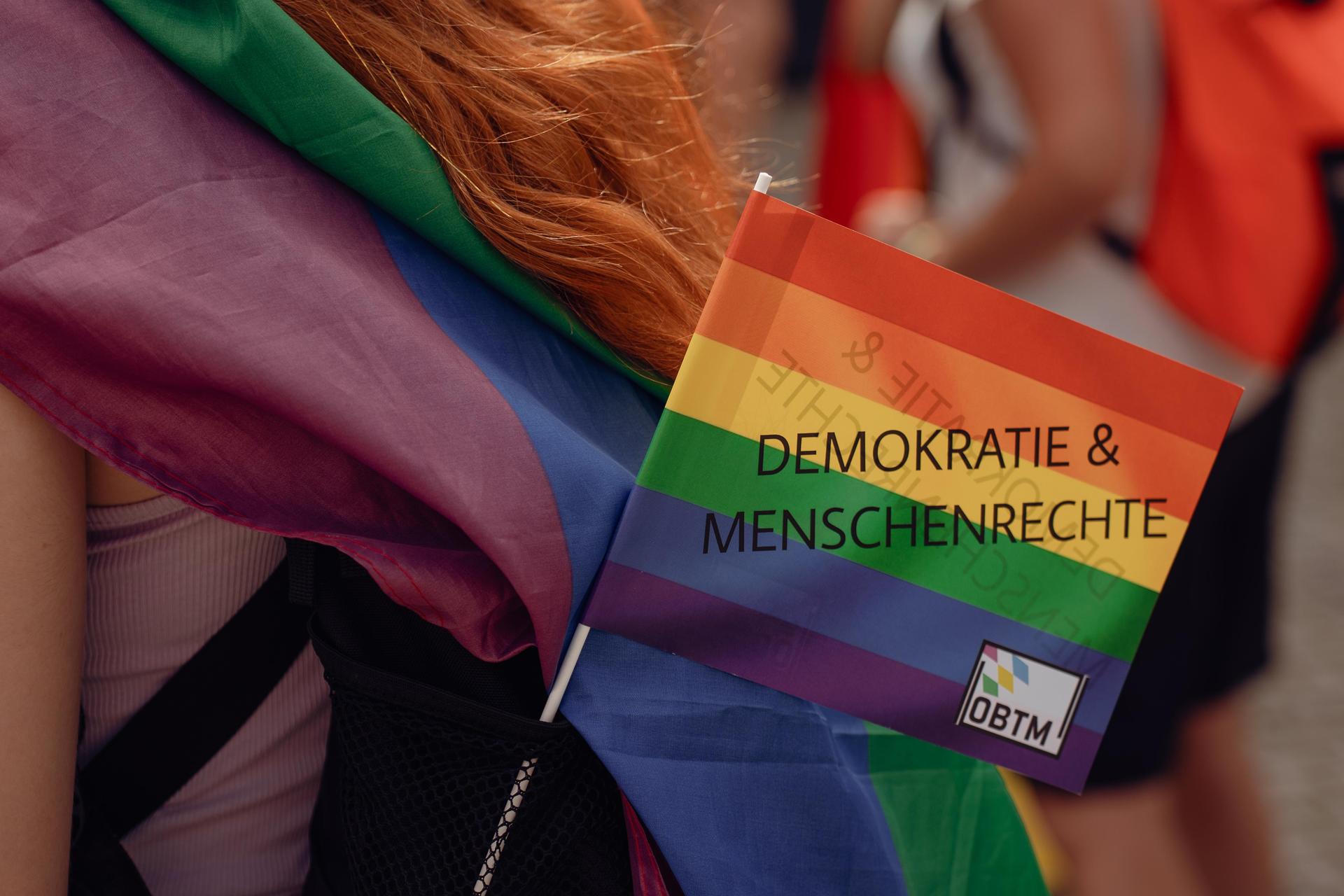 Das war beim Amberger CSD-Demozug am Samstag los. (Bild: Ria Schmidt)