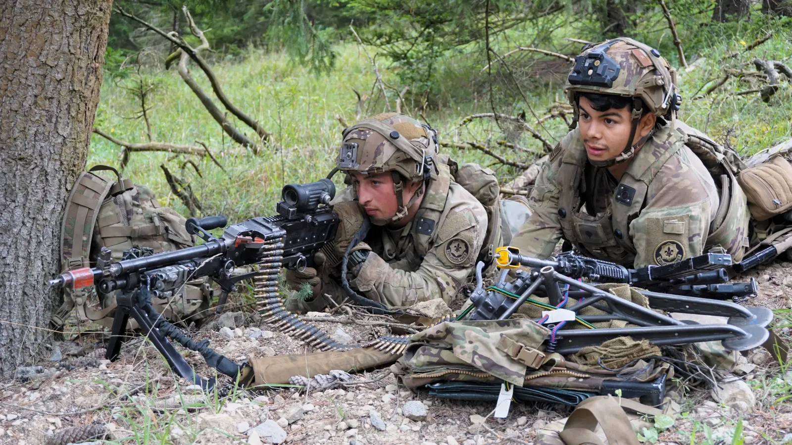 Die Übung „Saber Junction” vereint jedes Jahr amerikanische und allliierte Soldaten wie hier 2023 auf dem Übungsplatz in Hohenfels. Jetzt beginnt sie wieder.  (Archivbild: jut)