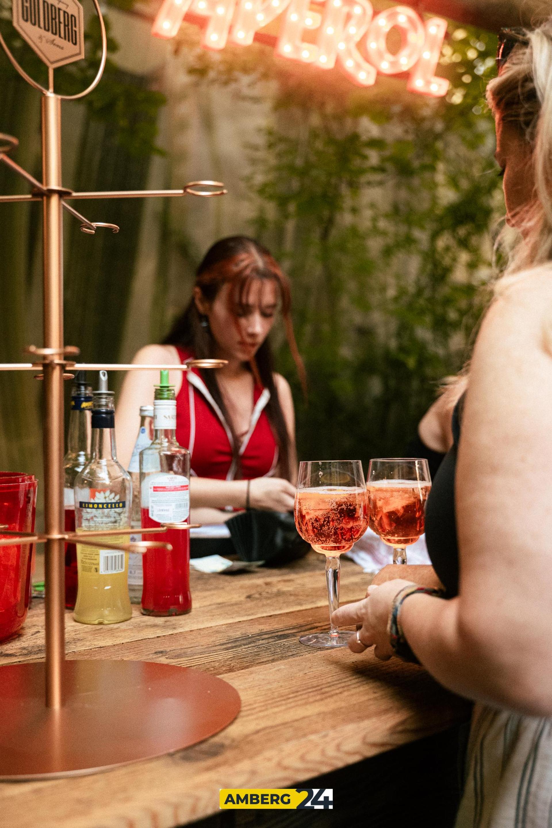Das ging beim Amberger Altstadtfest im Casino Biergarten! (Bild: David Mueller)