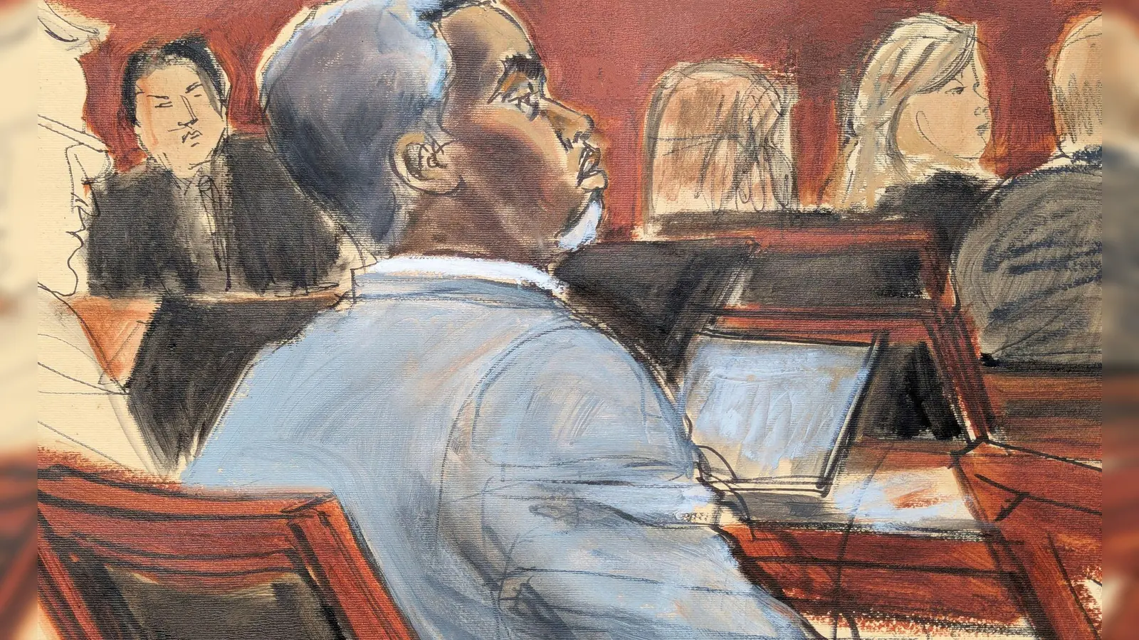 Im Verfahren gegen den Rapper Sean Combs ist eine Entscheidung gefallen. (Archivbild) (Bild: Elizabeth Williams/AP/dpa)