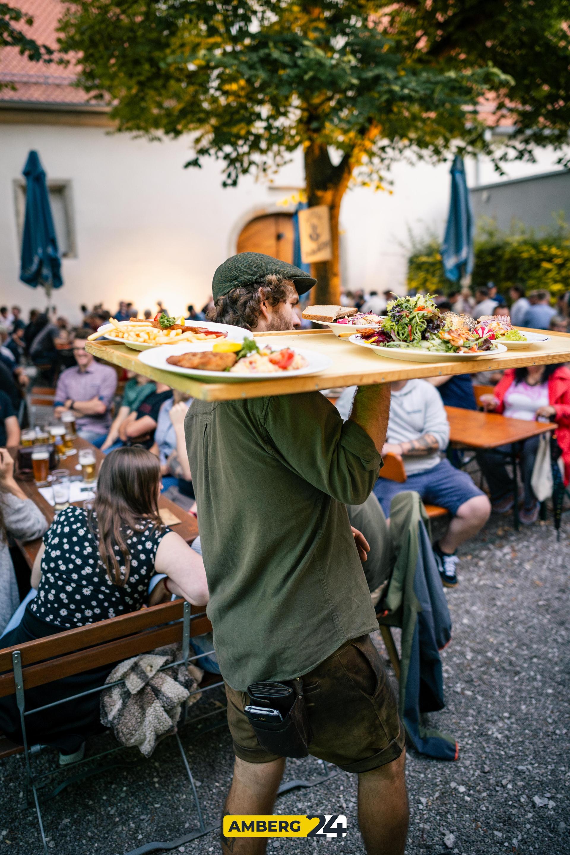 Das sind die Bilder vom Brassfestival im Winkler Biergarten am Donnerstag.  (Bild: Justus Gregor)