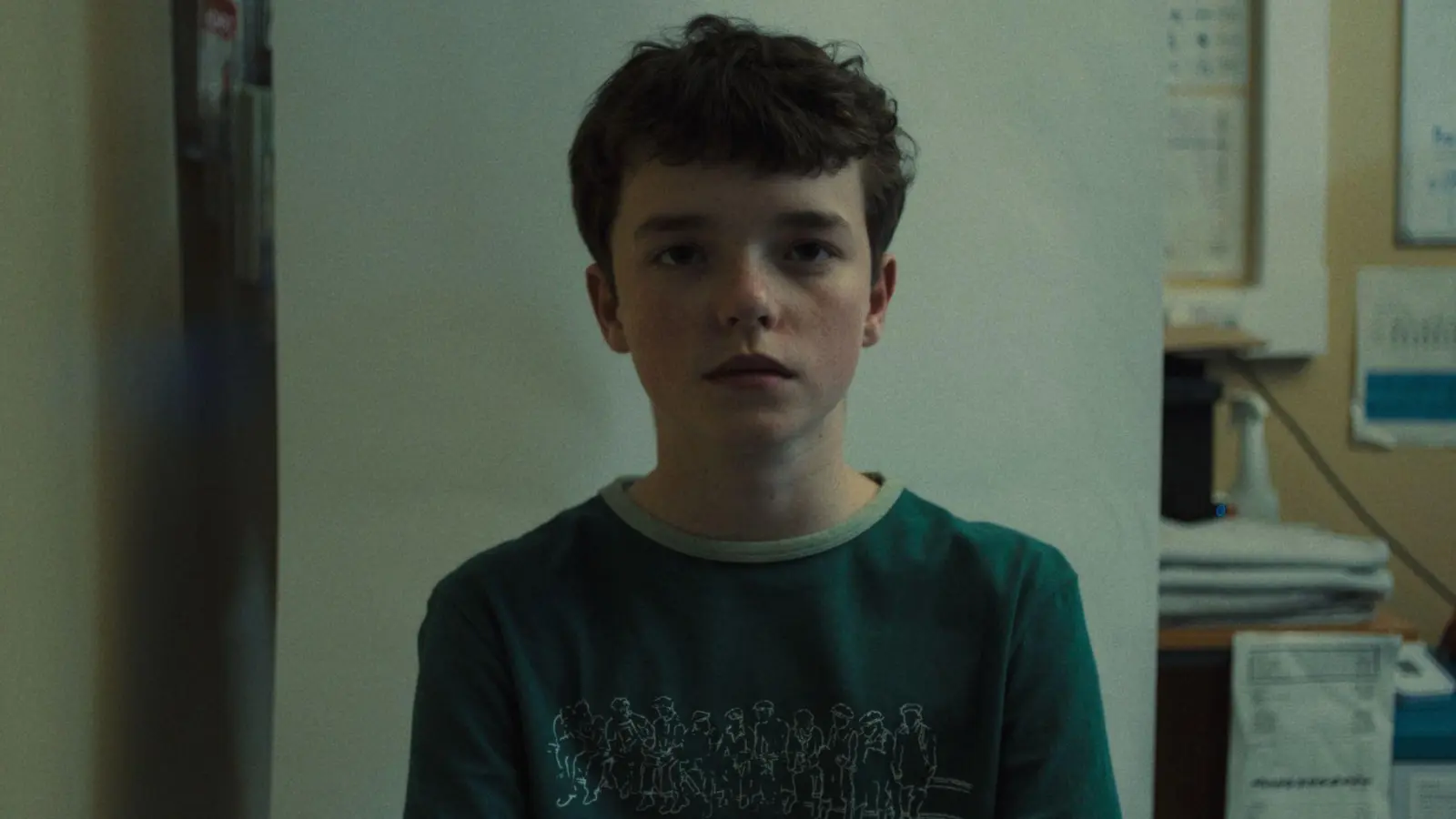 Owen Cooper spielt Jamie Miller in der britischen Netflix-Serie „Adolescence“. (Bild: -/Netflix/dpa)