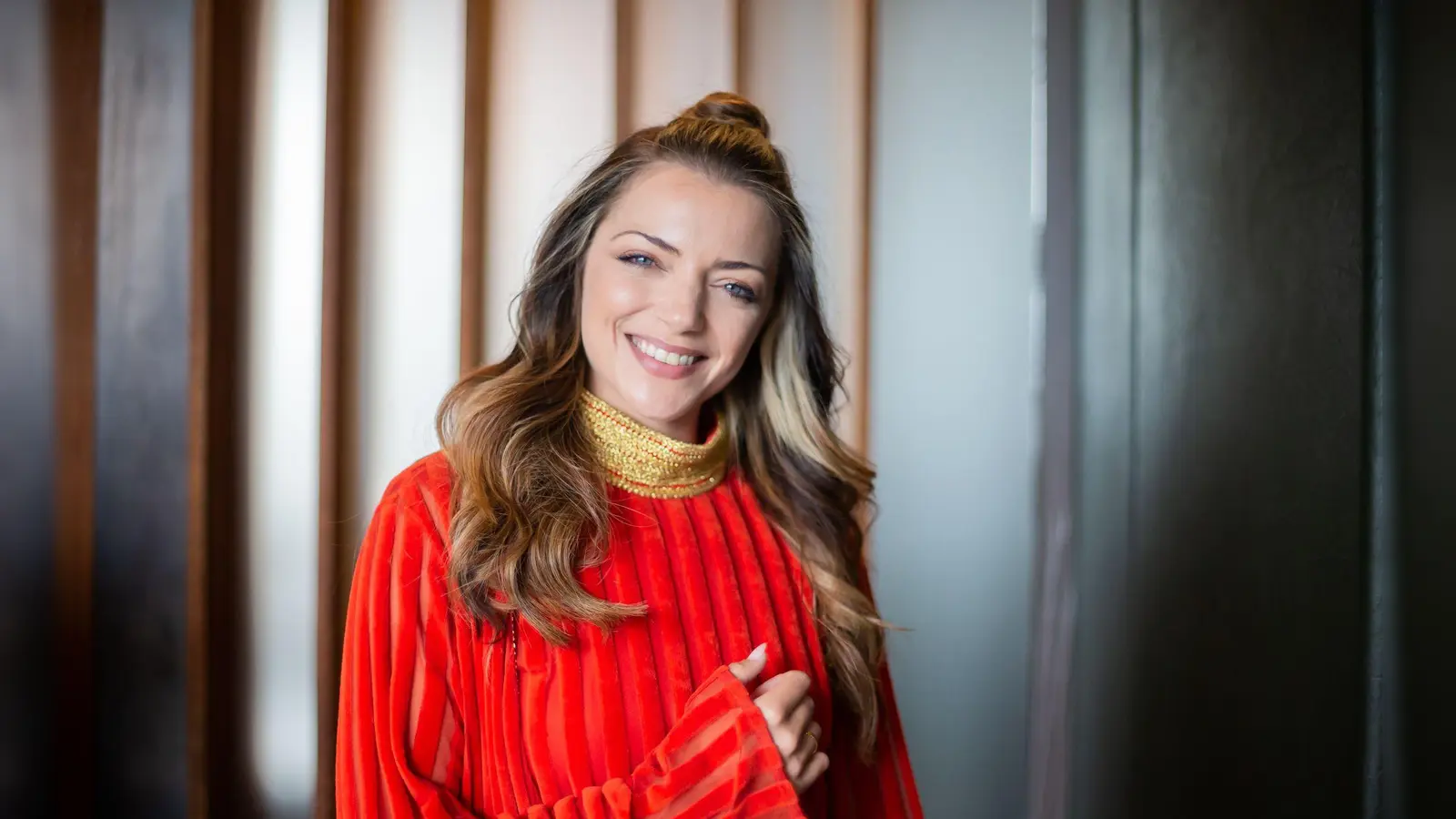 Menden spielt seit 2004 in der RTL-Soap „Gute Zeiten, schlechte Zeiten“ mit. Jetzt ist sie Mama geworden. (Archivbild) (Bild: Christoph Soeder/dpa)