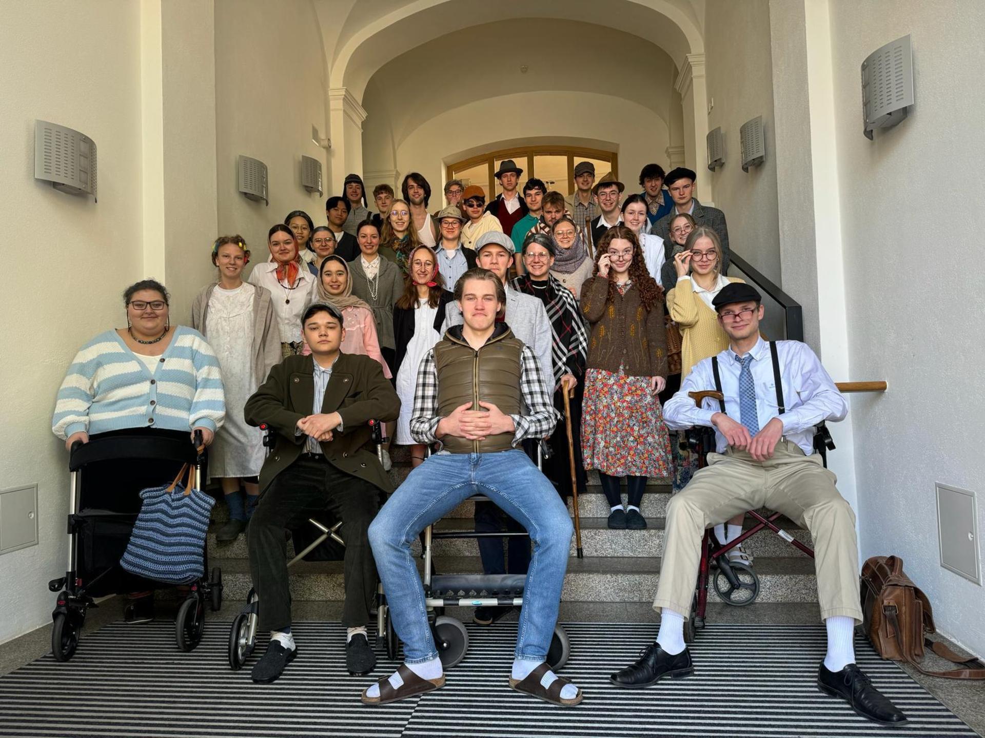 Am MRG war Motto-Woche der Abiturient*innen. (Bild: MRG Amberg)