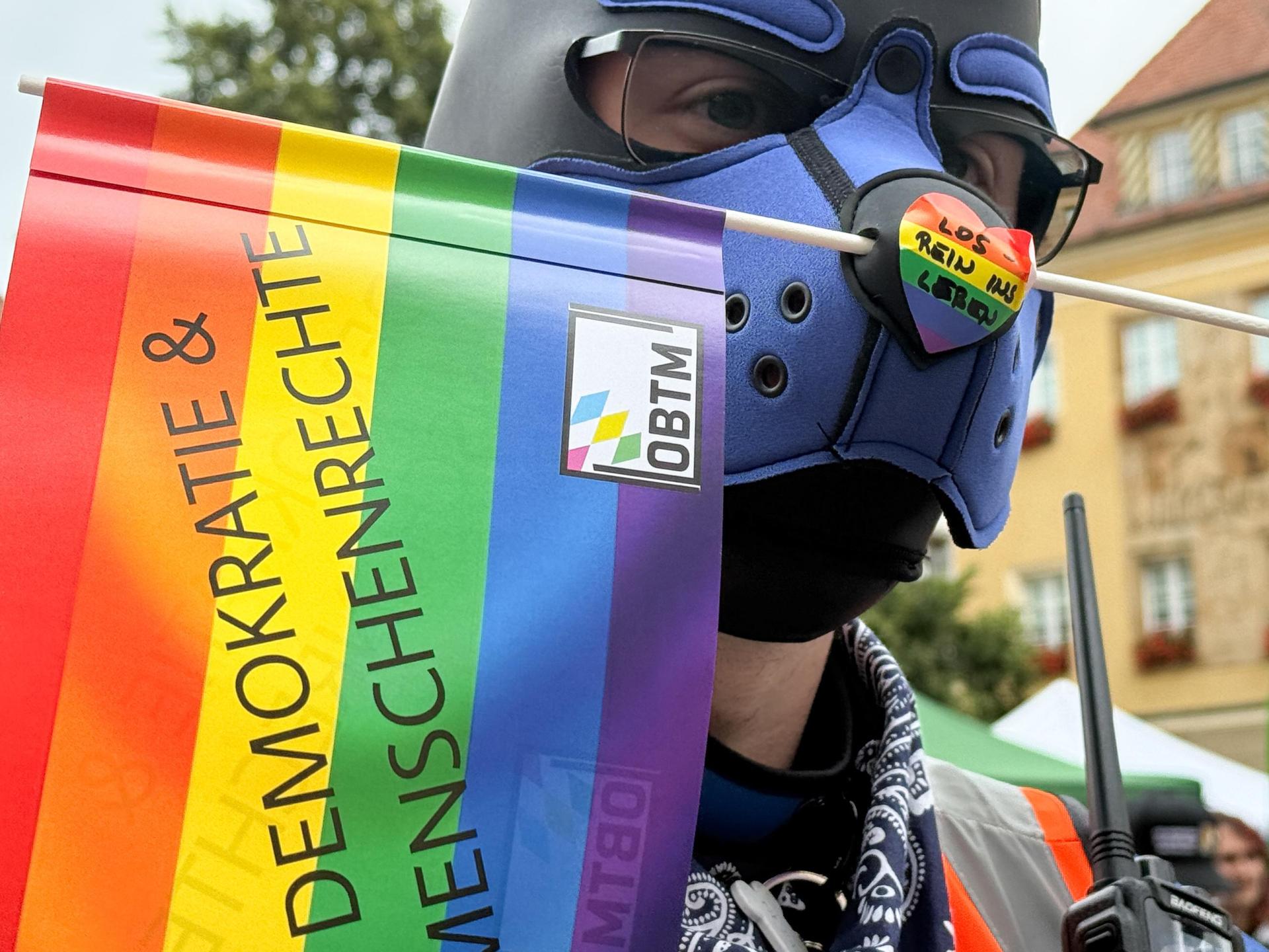 Christopher Street Days (CSD) Amberg 2025. (Bild: Petra Hartl)