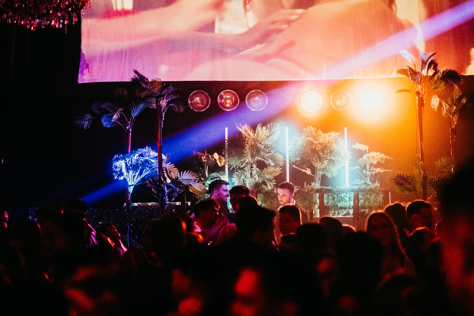 Im Casino Saal sorgte DJane Lil Ma für gute Stimmung. (Bild: Mario Donhauser)