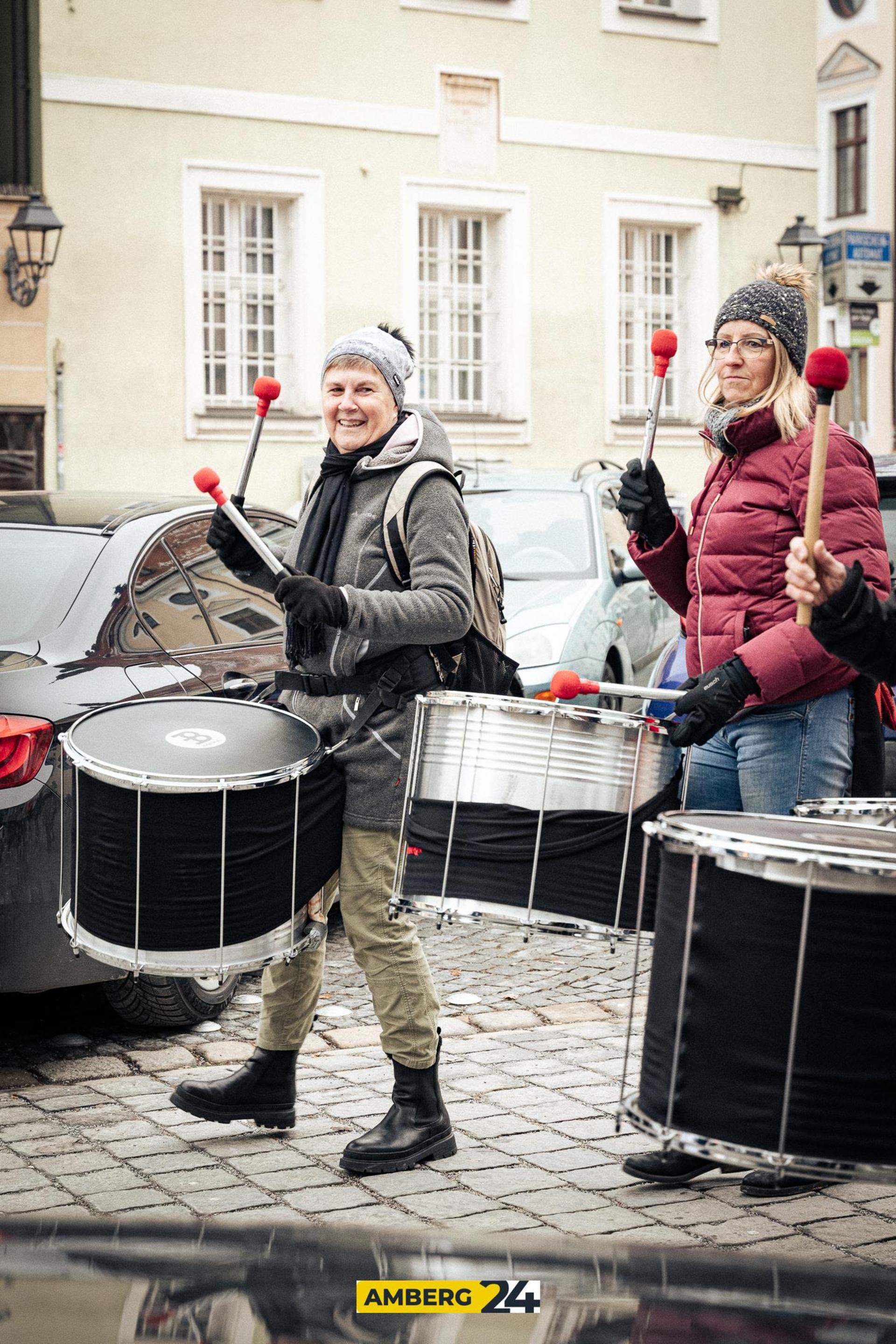 Klimastreik in Amberg. (Bild: David Mueller)