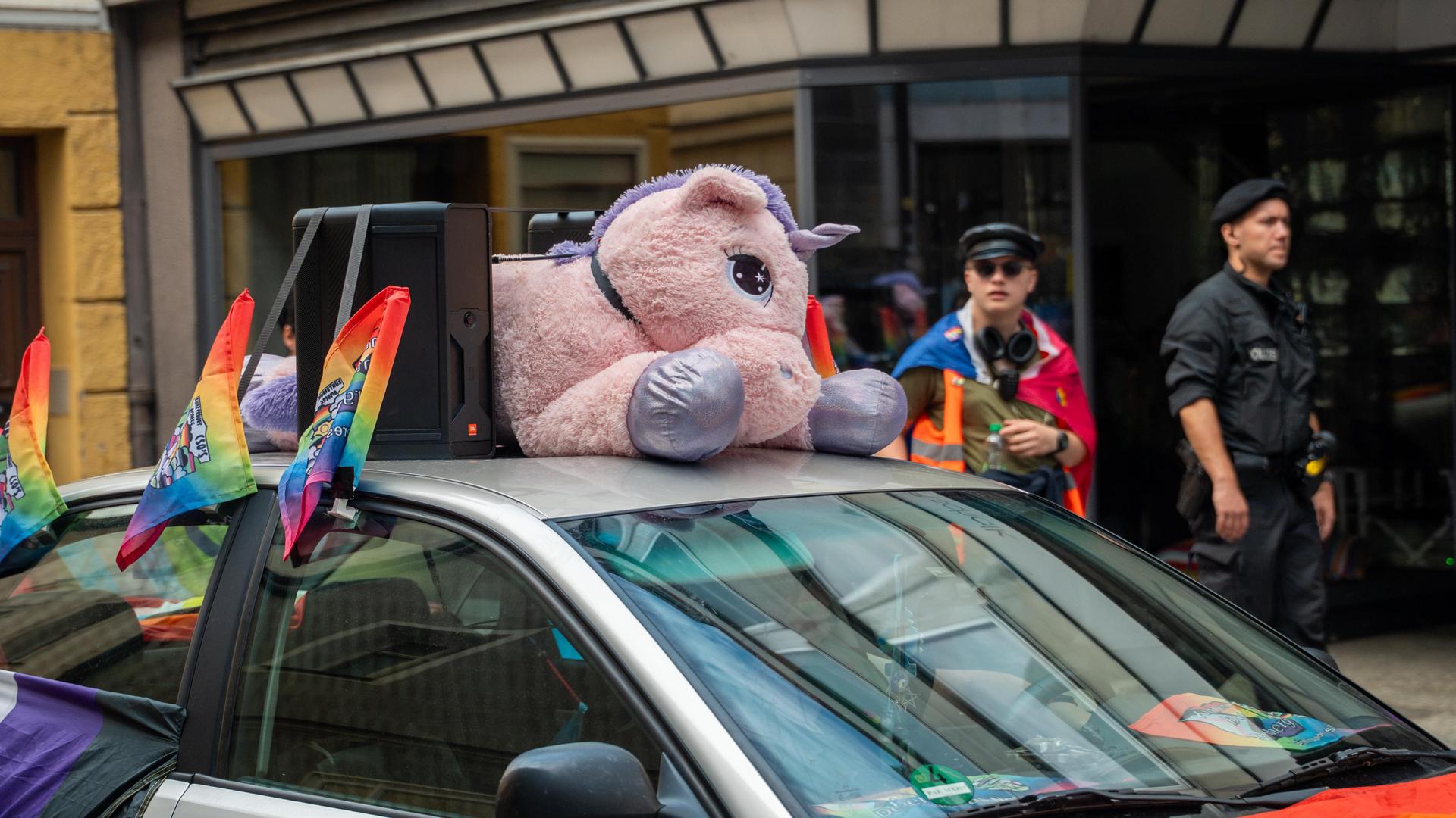 Christopher Street Day 2026 in Amberg. (Bild: Marina Gube)