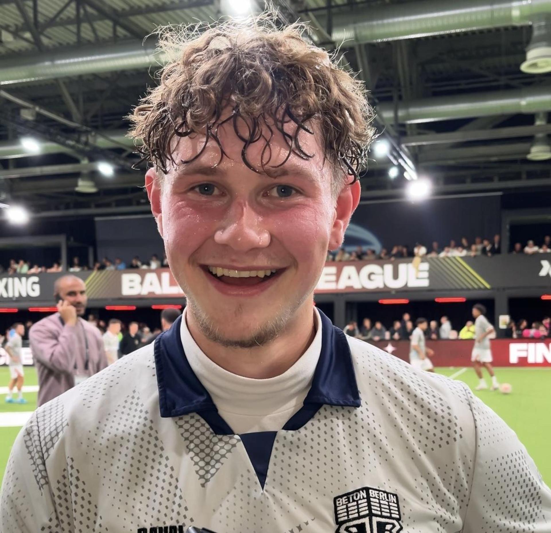 Max Wißmann ist happy, wenn er seine Leistung in der Baller League oder anderen Kleinfeldligen zeigen kann.  (Bild: mcl)