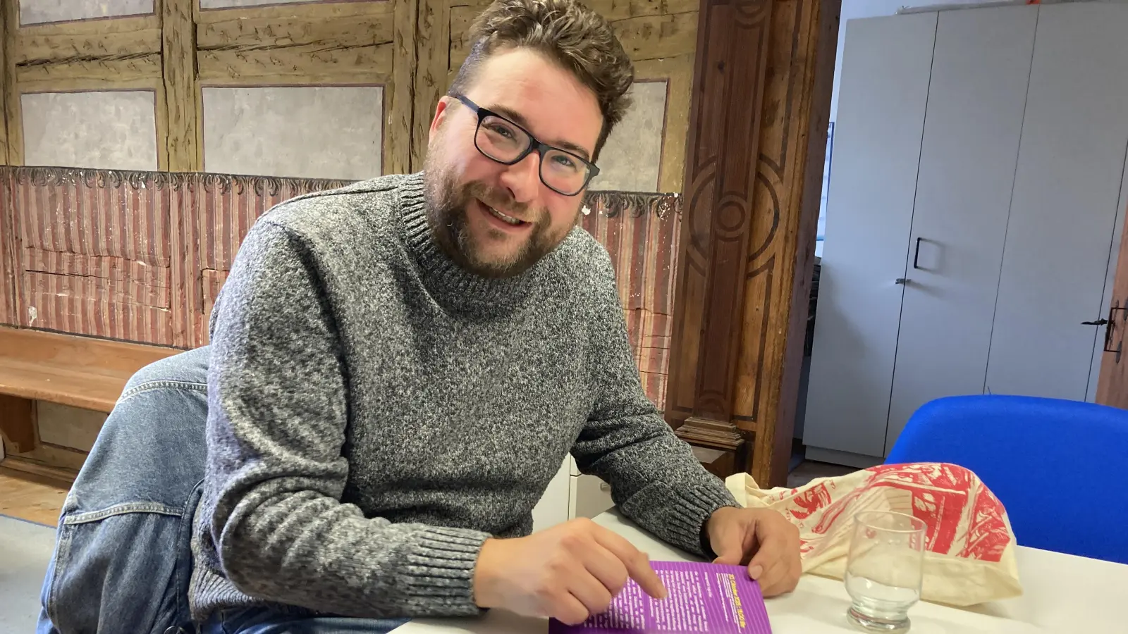 Stefan Dietl ist Mitbegründer des „Bündnis gegen das Vergessen”. (Bild: Stefanie Swann)