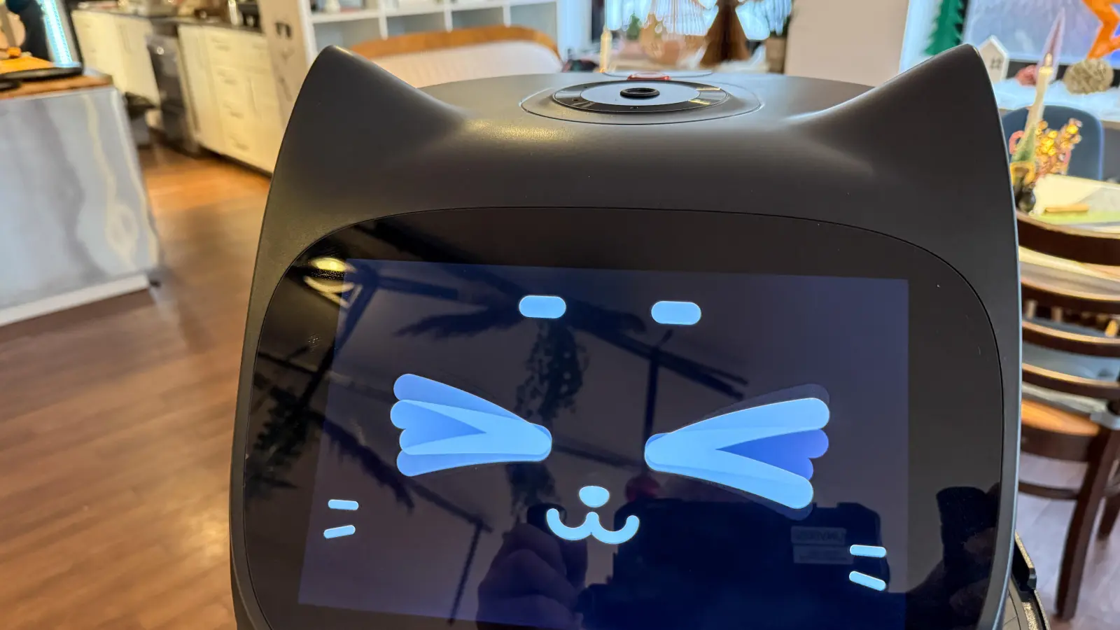 „Bella”, ein Roboter ist die neue Servicekraft im Konditorei-Café Amelie in der Georgenstraße Amberg. (Bild: Petra Hartl)