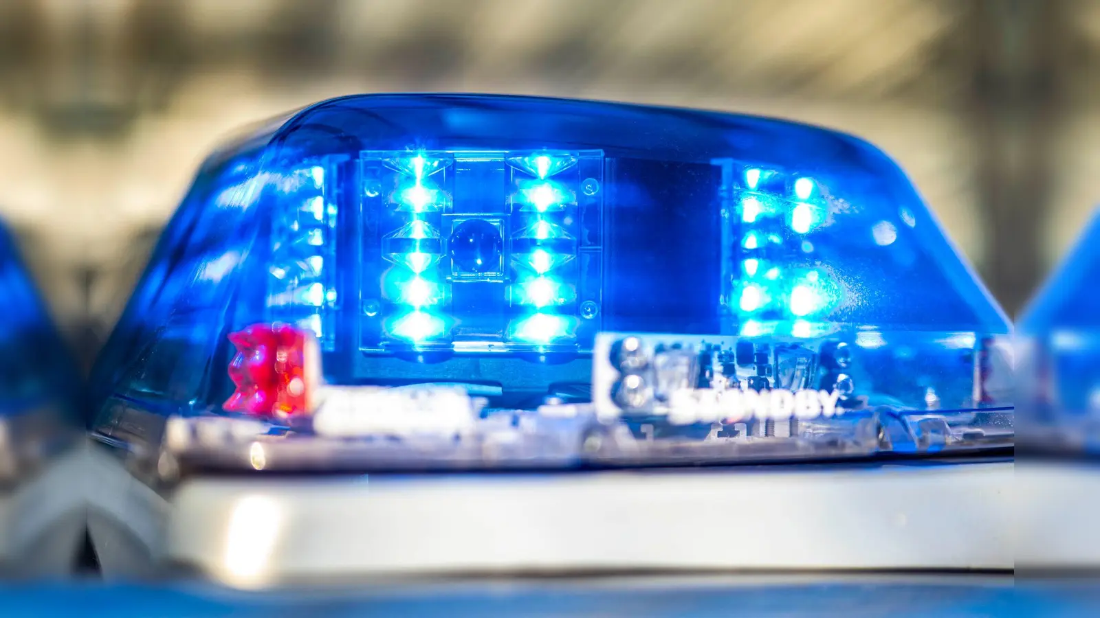 Die Polizei in Amberg sucht einen Randalierer. (Symbolbild: David Inderlied/dpa)