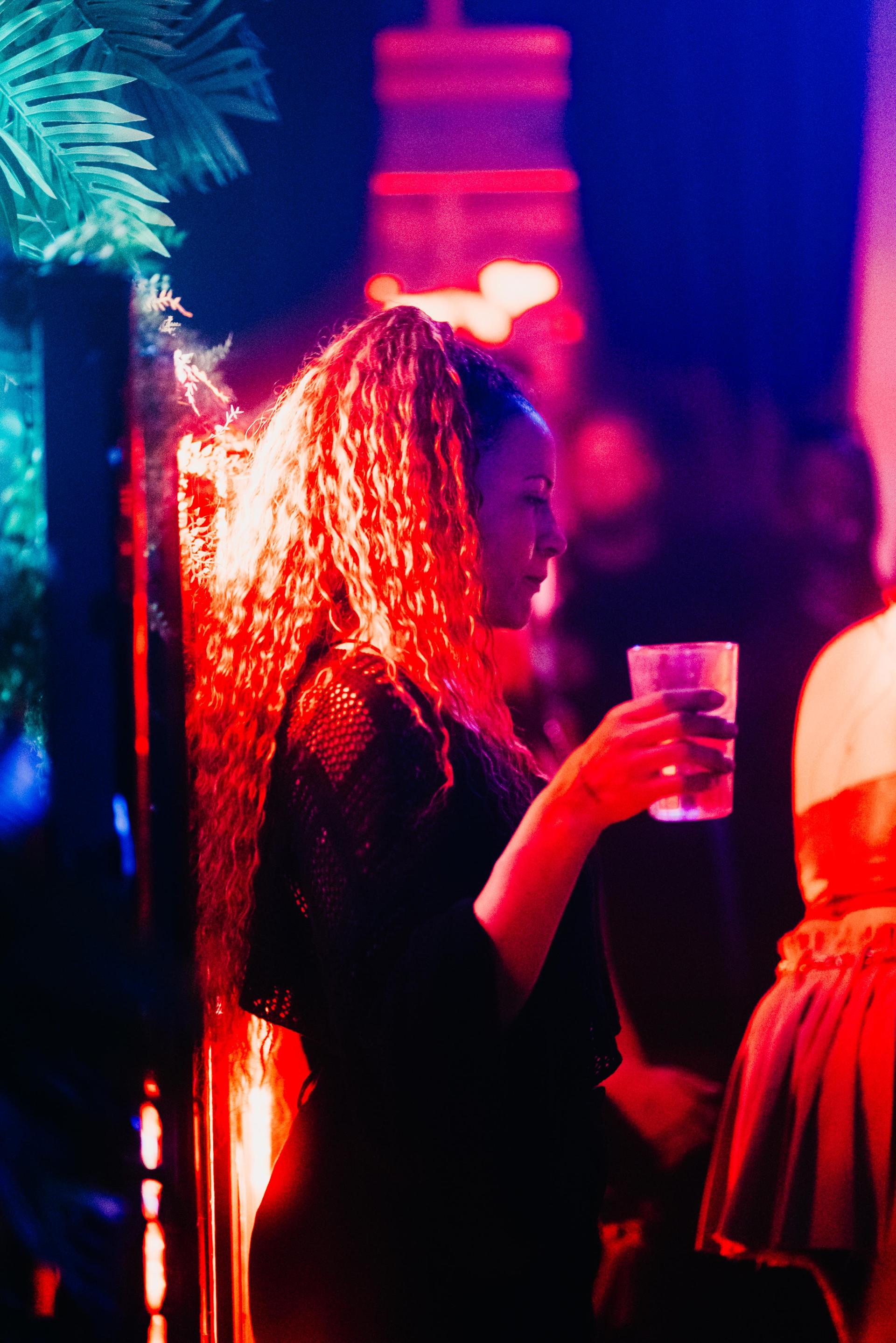 Im Casino Saal sorgte DJane Lil Ma für gute Stimmung. (Bild: Mario Donhauser)