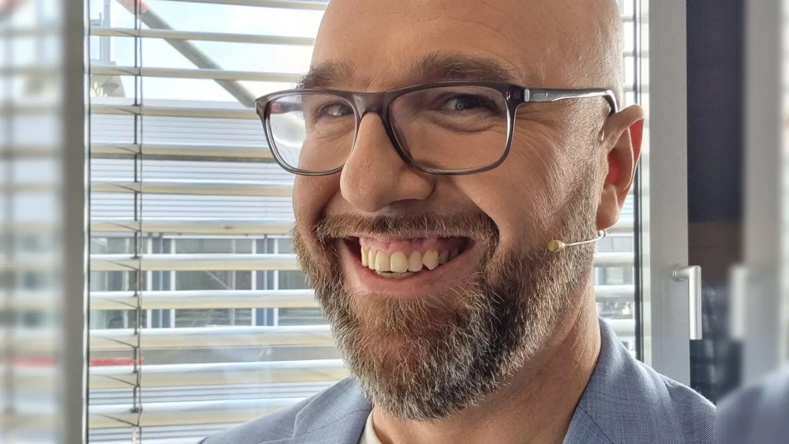 Michael Sandner aus Amberg bei der Aufzeichnung der Sat.1-Quizsendung Jeopardy. (Bild: Michael Sandner)