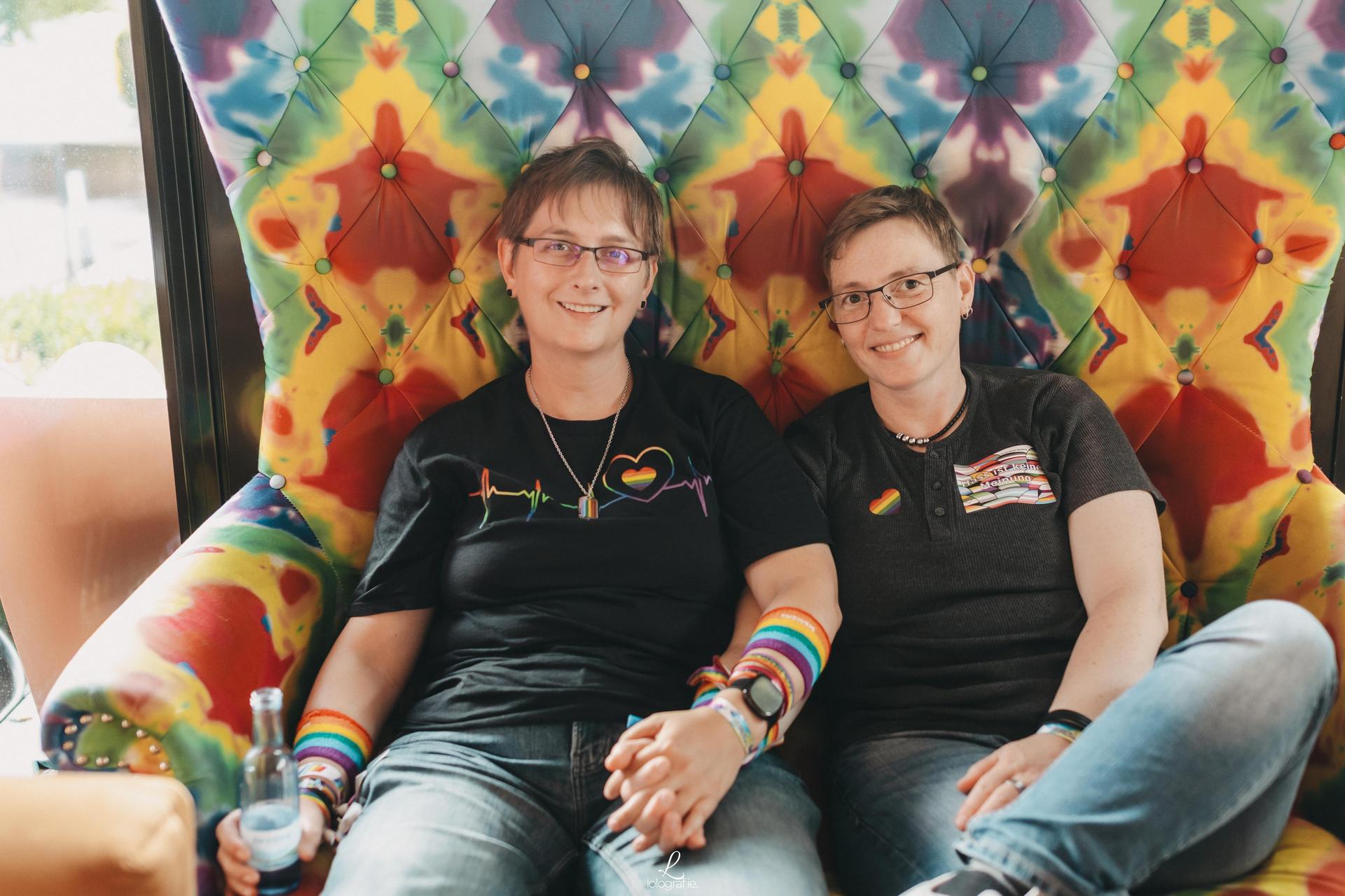 Die Bilder von der Afterparty des CSD's in Amberg 2023 aus dem Beanery.  (Bild: Leonie Hartung)