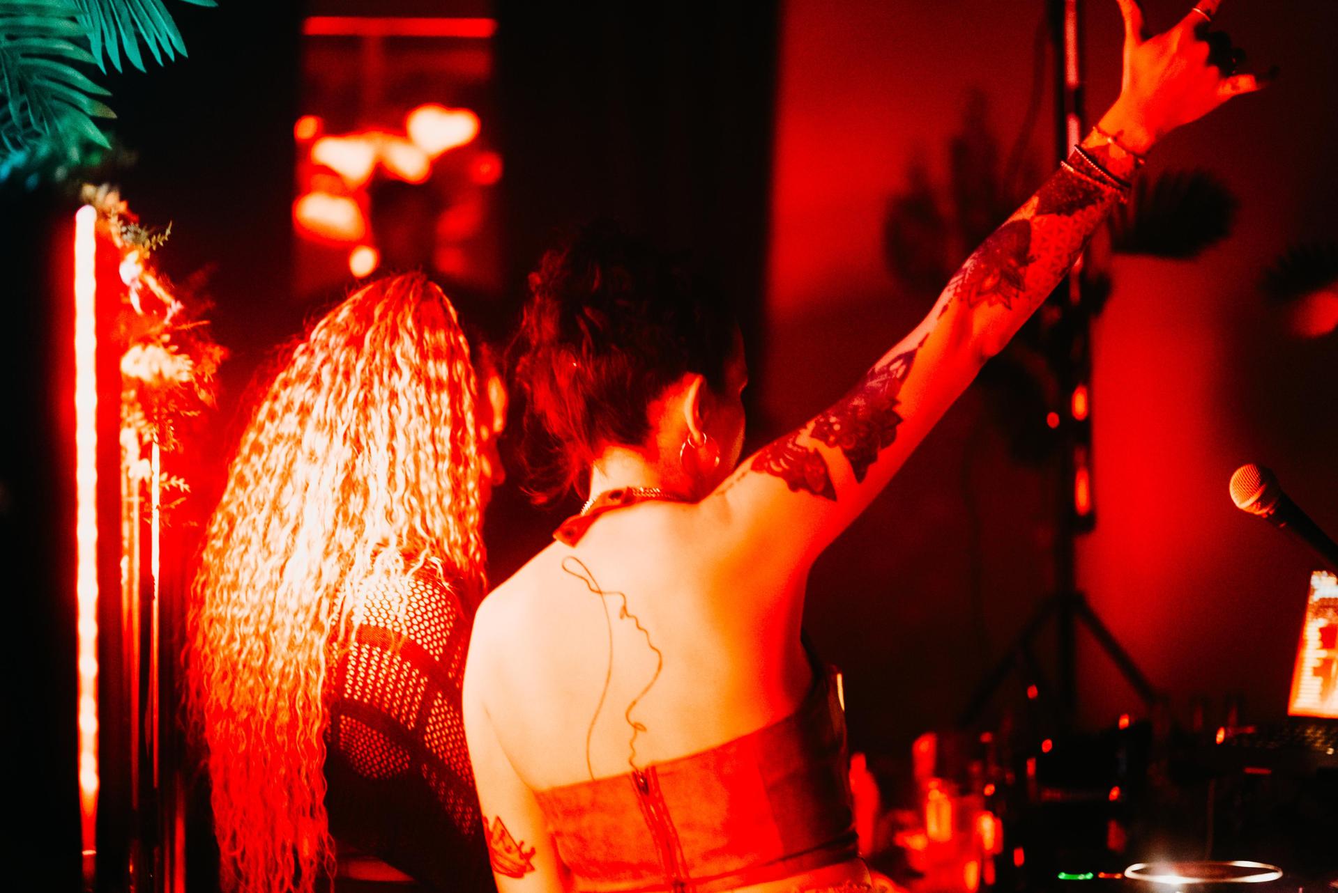 Im Casino Saal sorgte DJane Lil Ma für gute Stimmung. (Bild: Mario Donhauser)