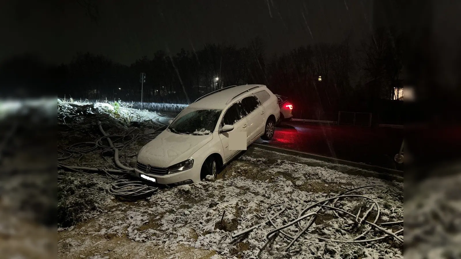 Hier ging es weder vor noch zurück. (Bild: Polizei Sulzbach-Rosenberg)