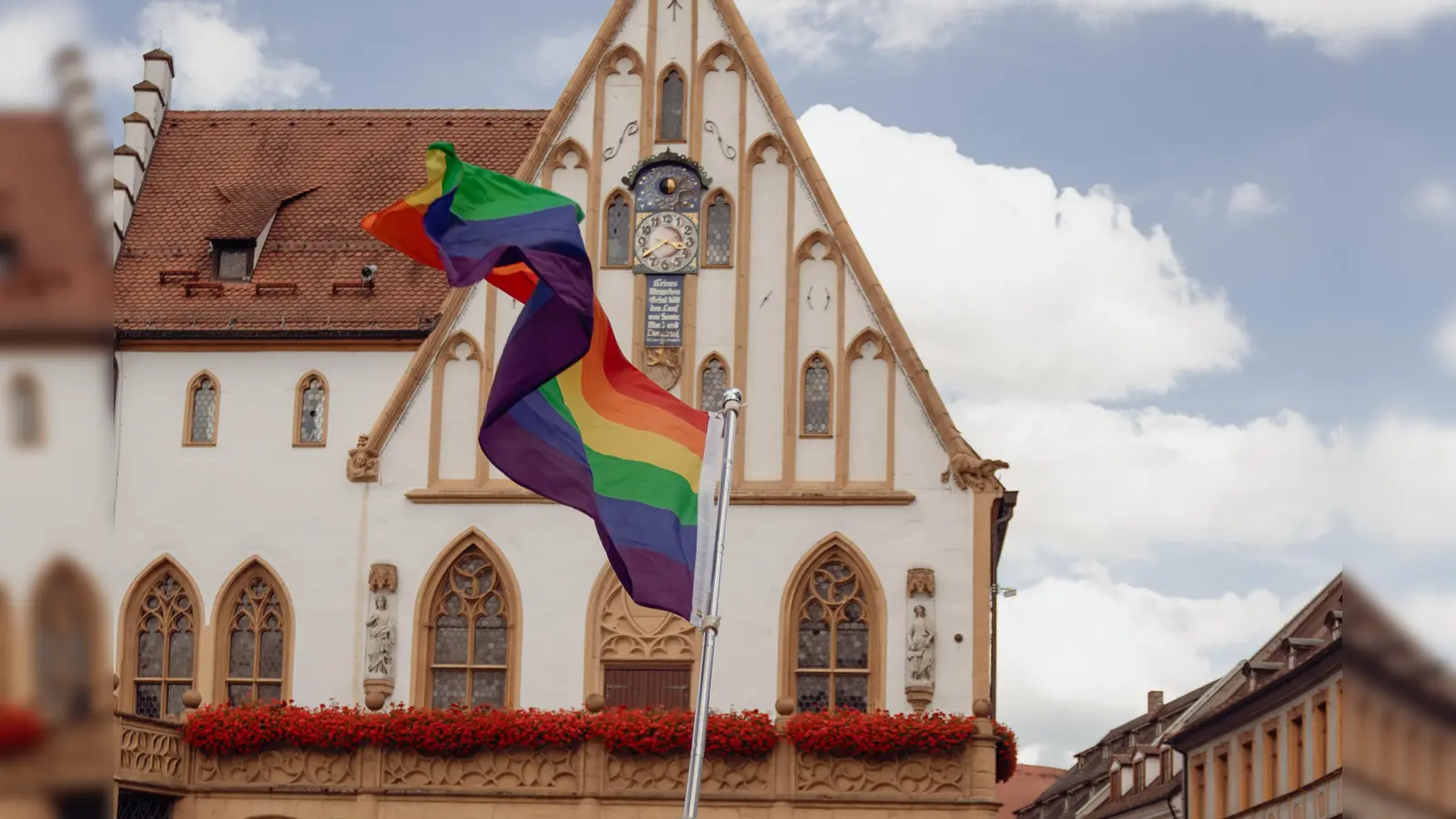 Das war beim Amberger CSD-Demozug am Samstag los. (Bild: Ria Schmidt)