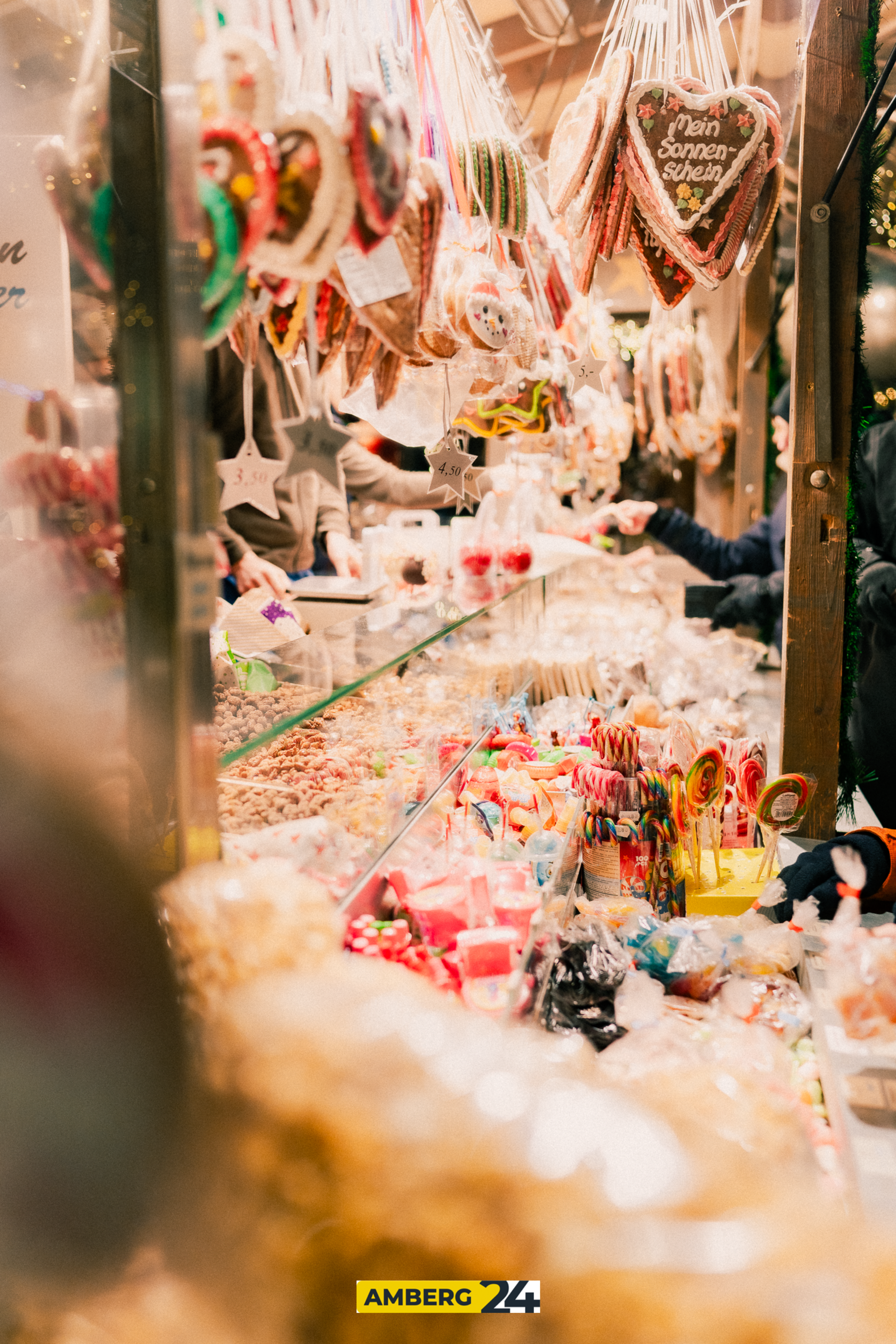 Bilder vom Amberger Weihnachtsmarkt. (Bild: Laura Kopold )