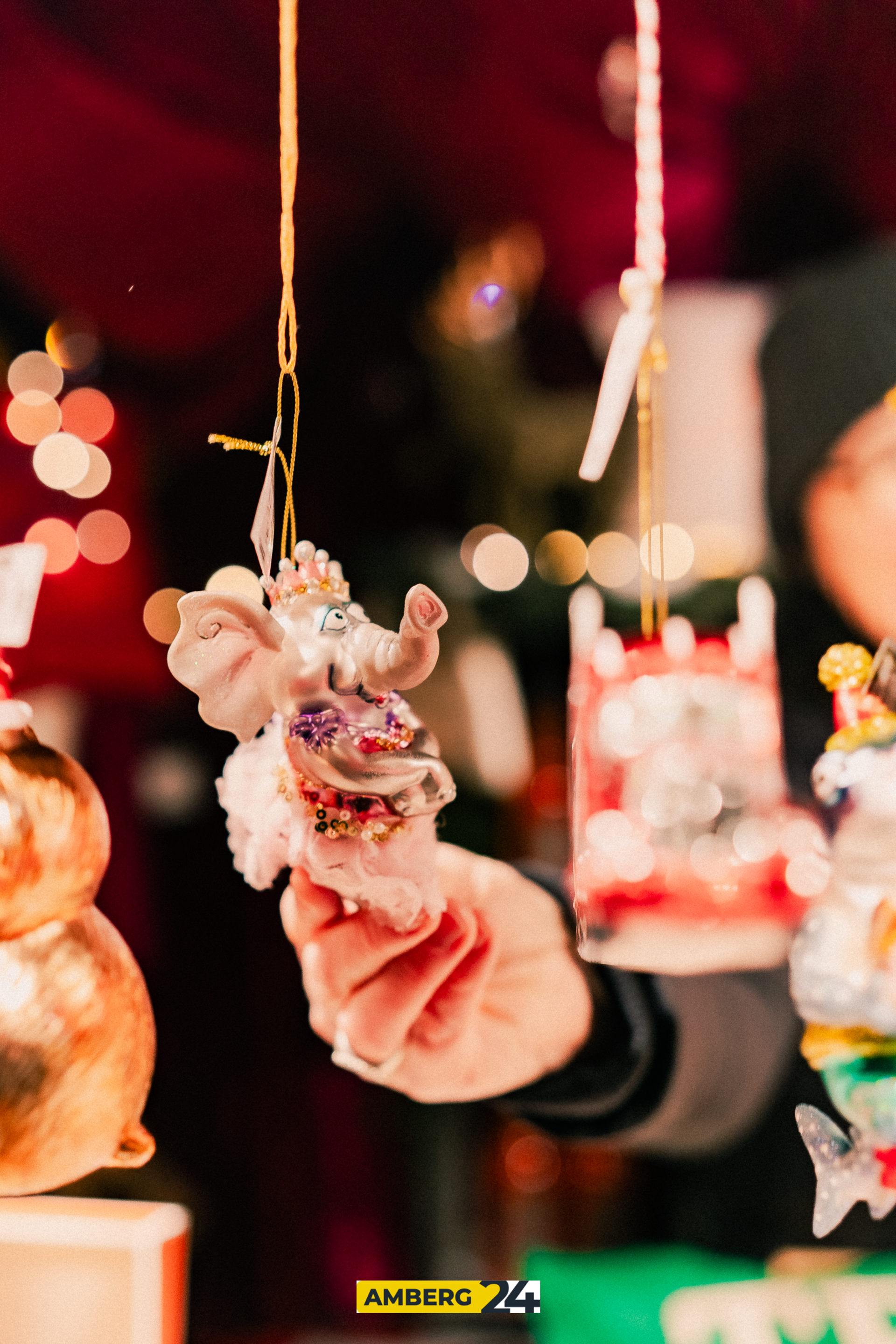 Bilder vom Amberger Weihnachtsmarkt. (Bild: Laura Kopold )