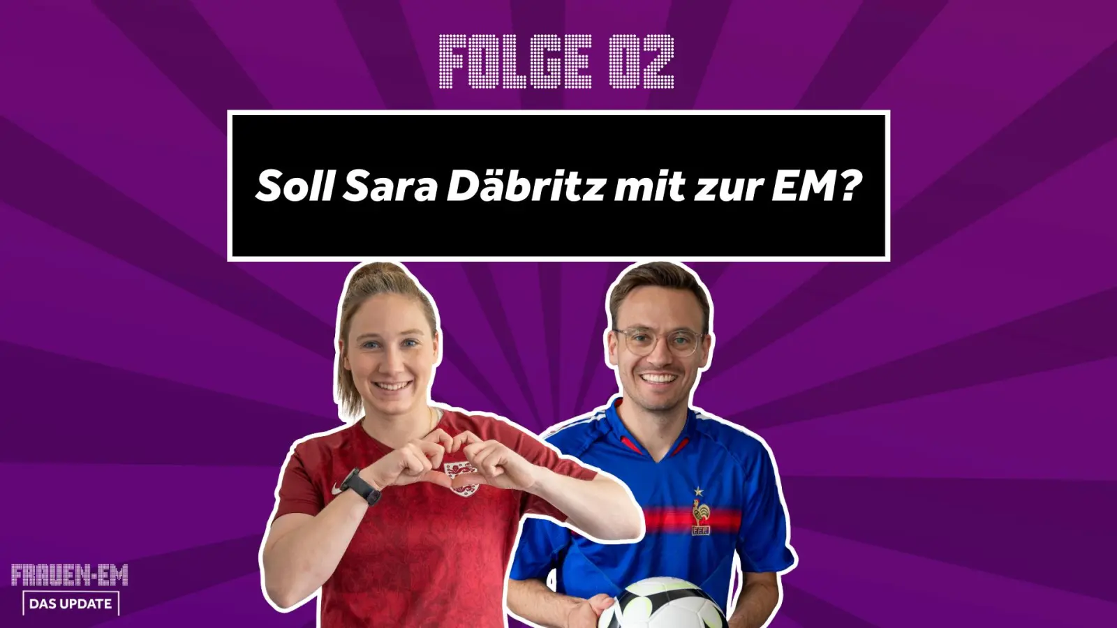 Alex und Tracer diskutieren in Folge 2 des Podcasts Frauen-EM – das Update über den EM-Kader, die Ebermannsdorferin Sara Däbritz und die Torhüterfrage. (Bild: ama)