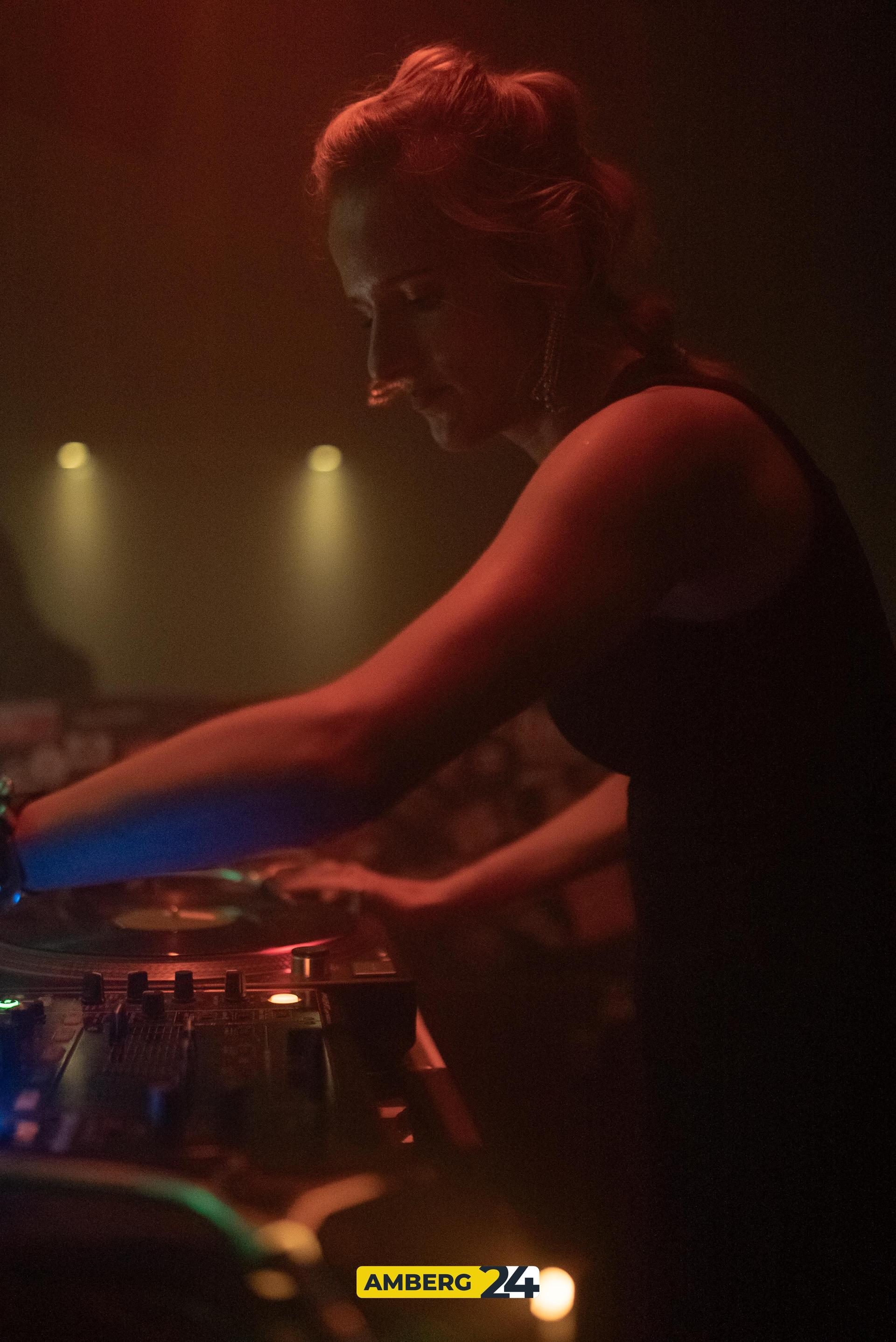 Dark Techno und Electro gab&#39;s am Samstag im Trio Amberg! (Bild: Mario Donhauser)