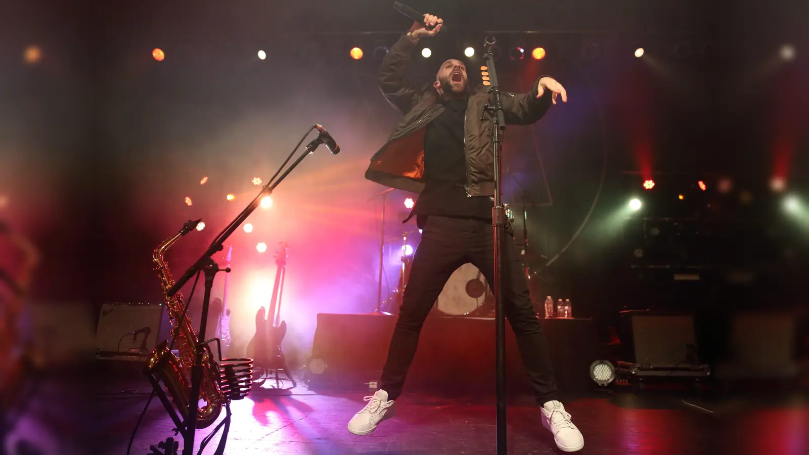 Die X Ambassadors spielen heute zum vierten Juli in der Kaserne Grafenwöhr. (Bild: Steve C. Mitchell/dpa)