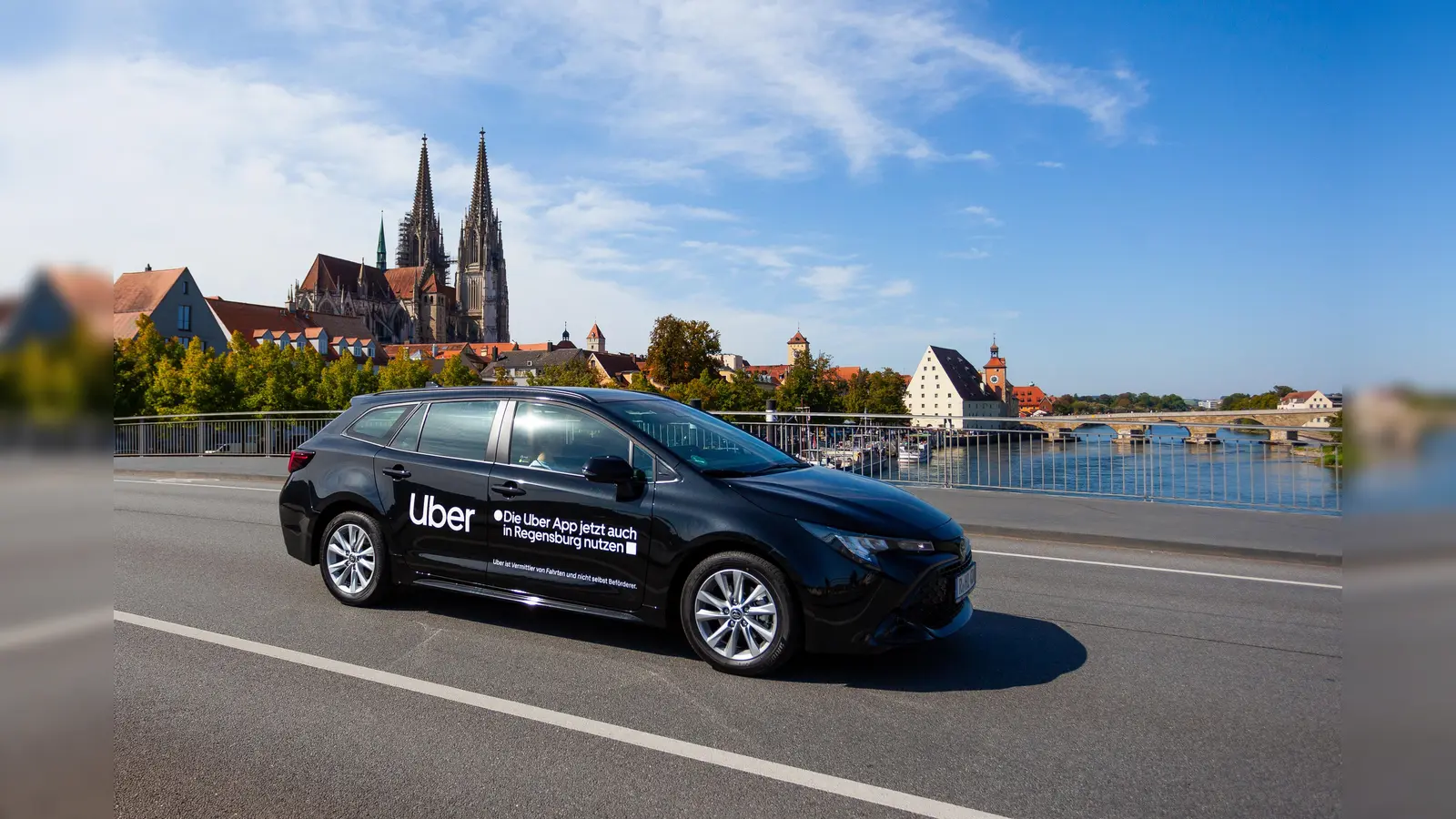 Uber gibt&#39;s jetzt auch in Regensburg.  (Bild: Foto: Andreas Manhart)