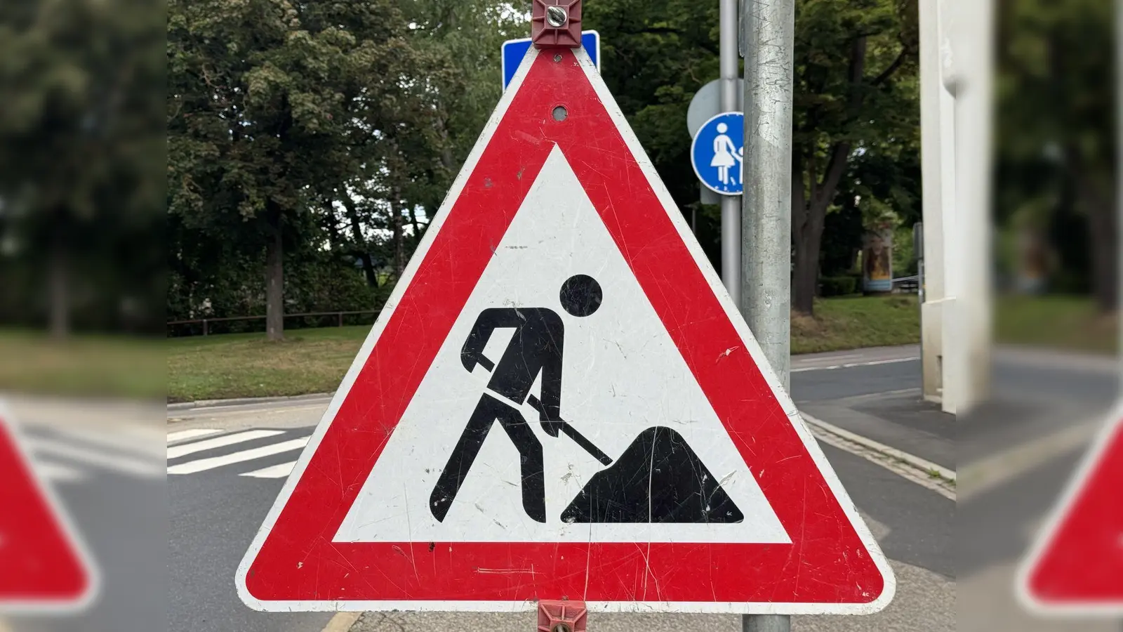 In Amberg stehen Bauarbeiten an.  (Symbolbild: Heike Unger)