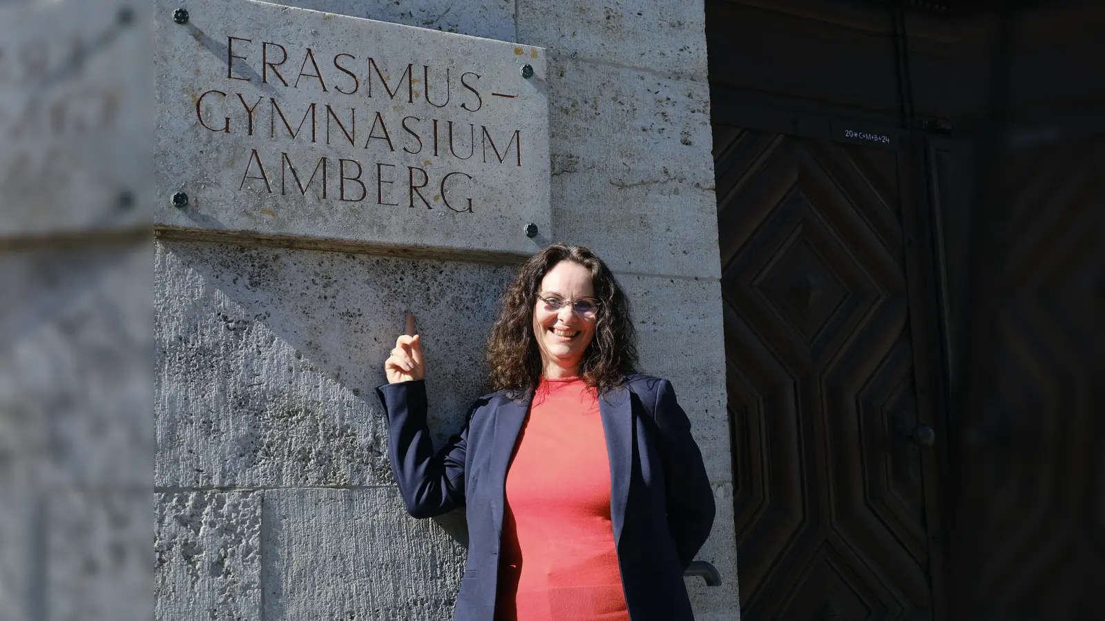 Am Erasmus-Gymnasium Amberg ist Daniela von der Weien die neue Chefin. (Bild: gsp)