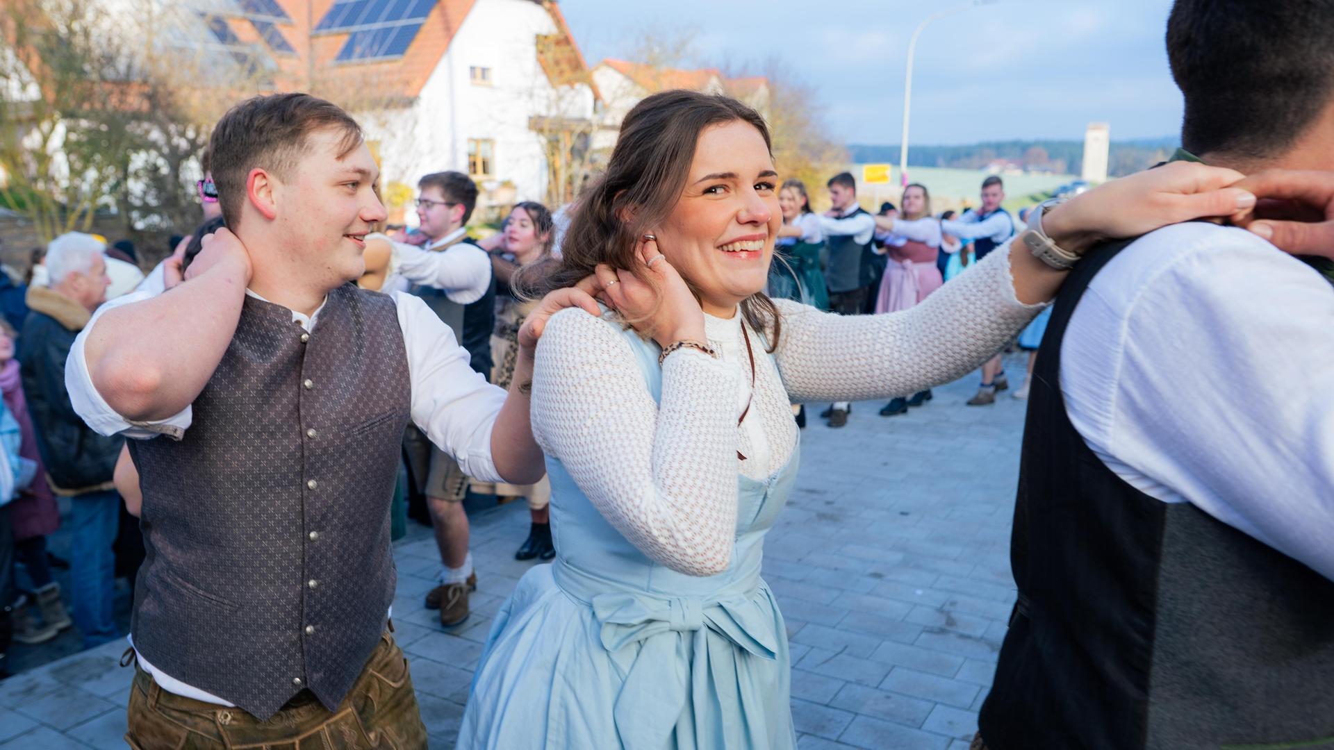 Thansüßer Kirwa am Sonntag.  (Bild: Hannes Stock)