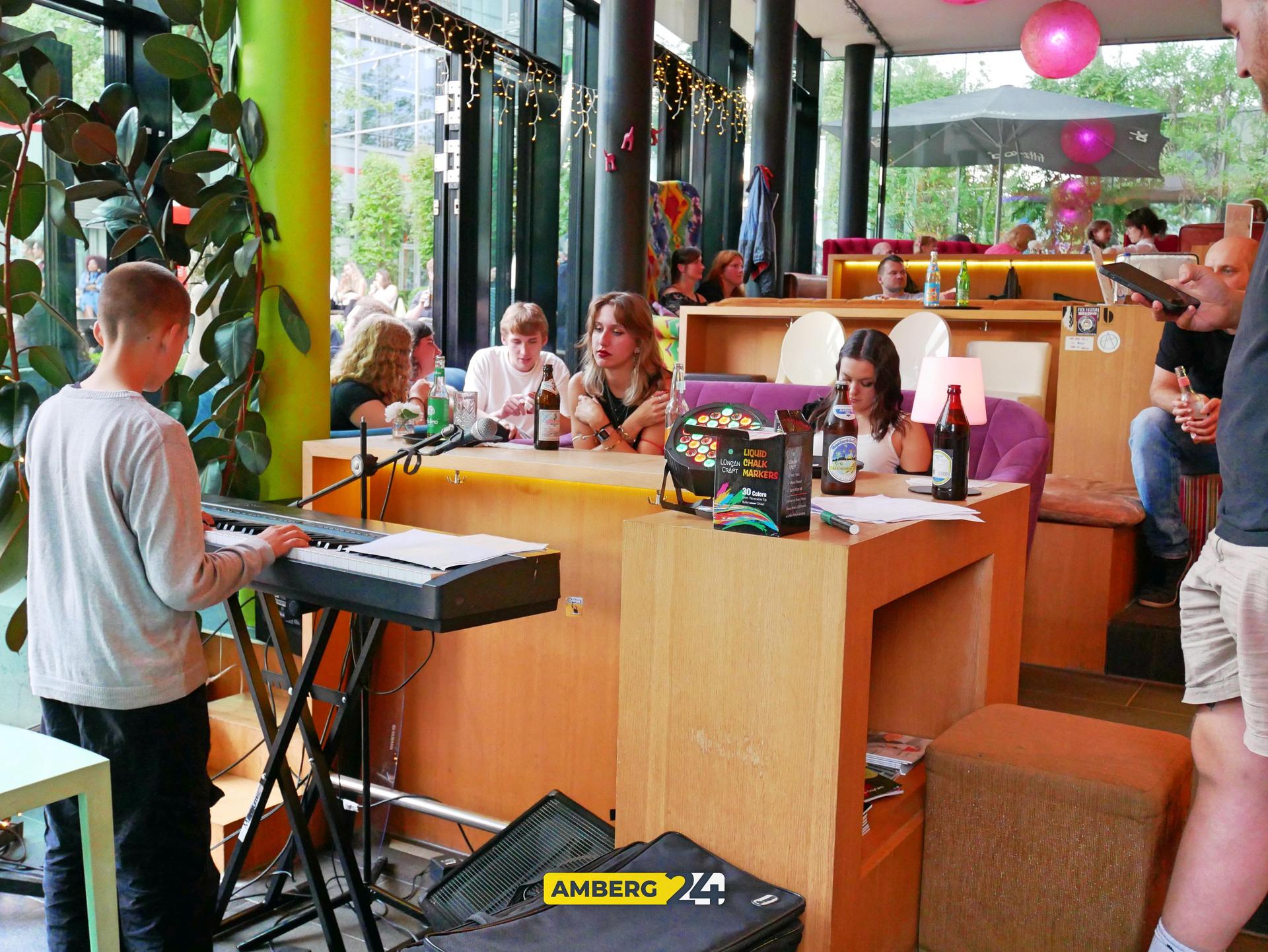 So war die Open Stage im Amberger Beanery. (Bild: ama)