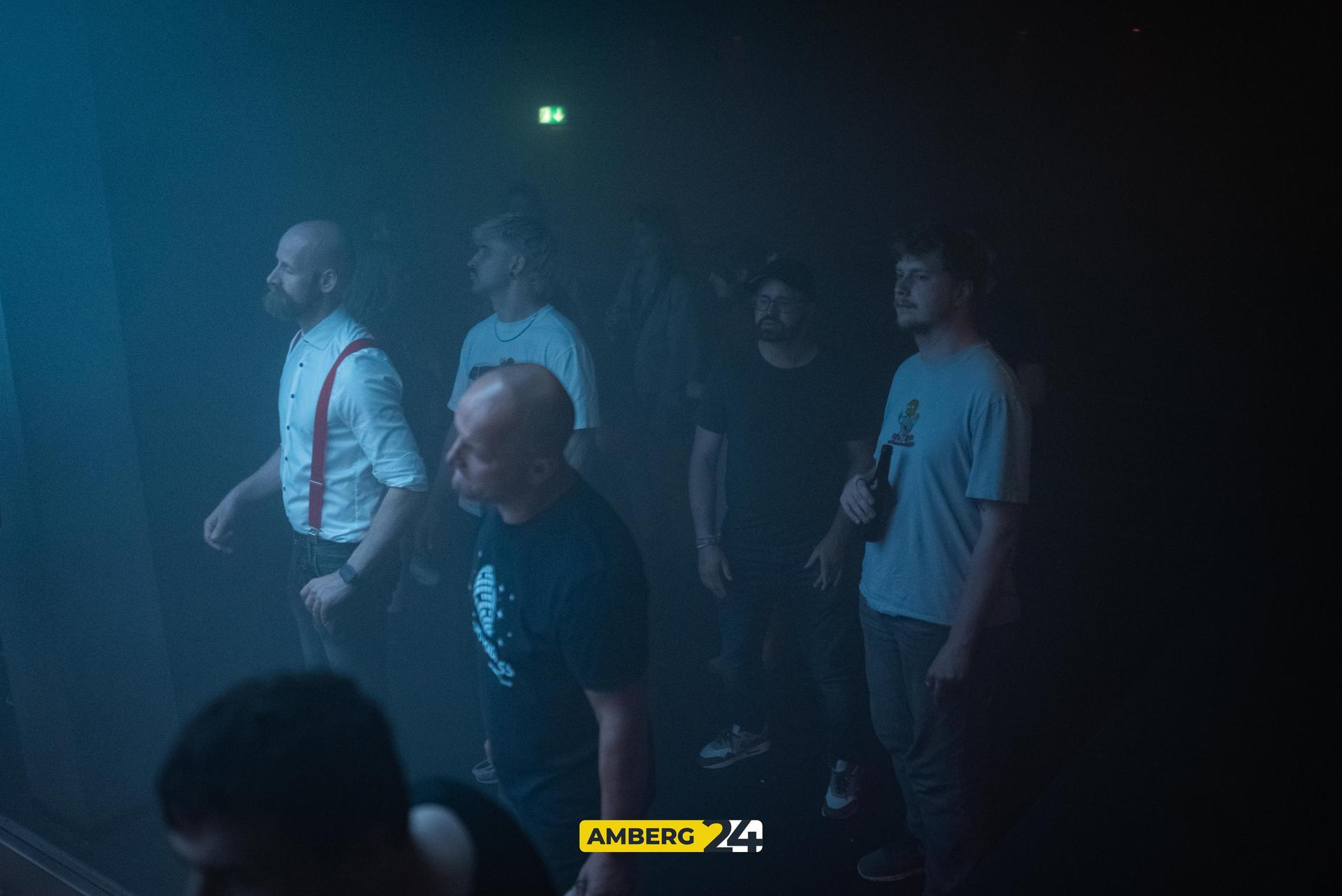 Dark Techno und Electro gab&#39;s am Samstag im Trio Amberg! (Bild: Mario Donhauser)