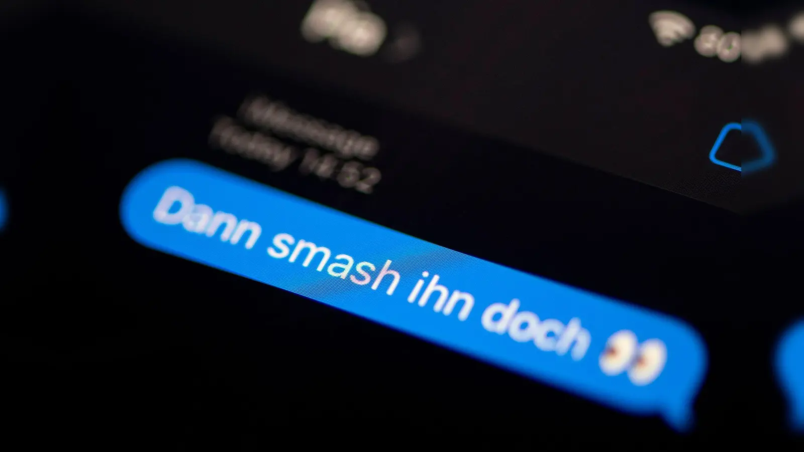 Das Wort „smash“ ist das Jugendwort des Jahres 2022. (Bild: Fabian Sommer/dpa)
