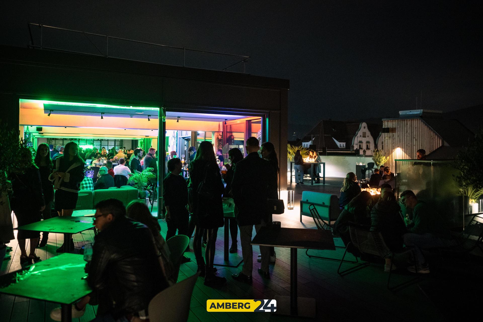 Black-Party in der Walküre Skybar. <br> (Bild: Justus Gregor)