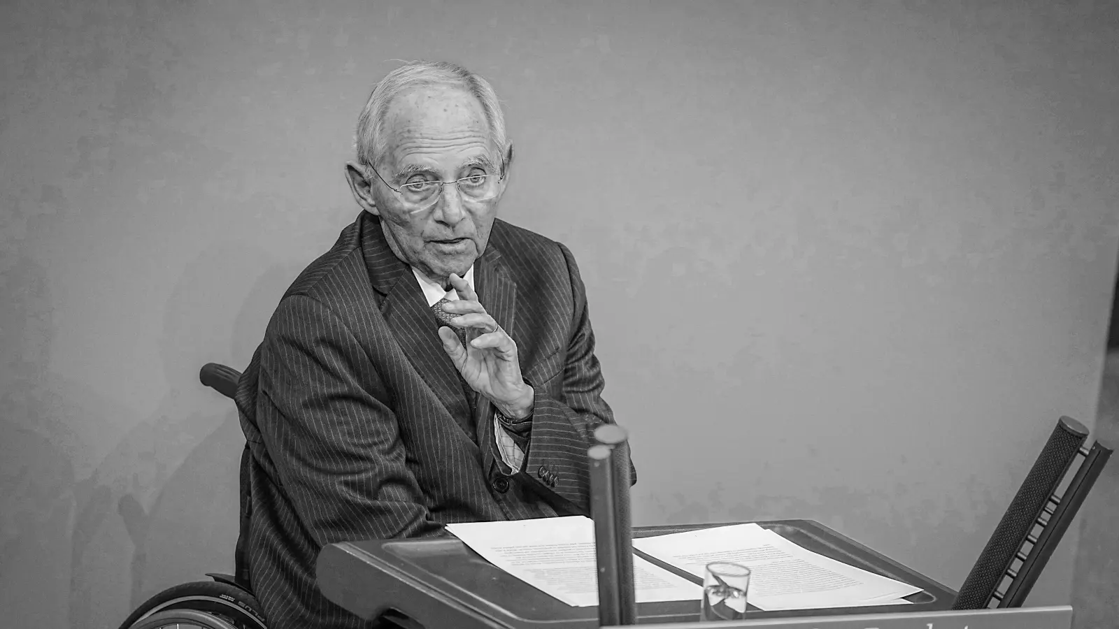Wolfgang Schäuble (CDU), ehemaliger Bundestagspräsident. (Archivbild: Kay Nietfeld)