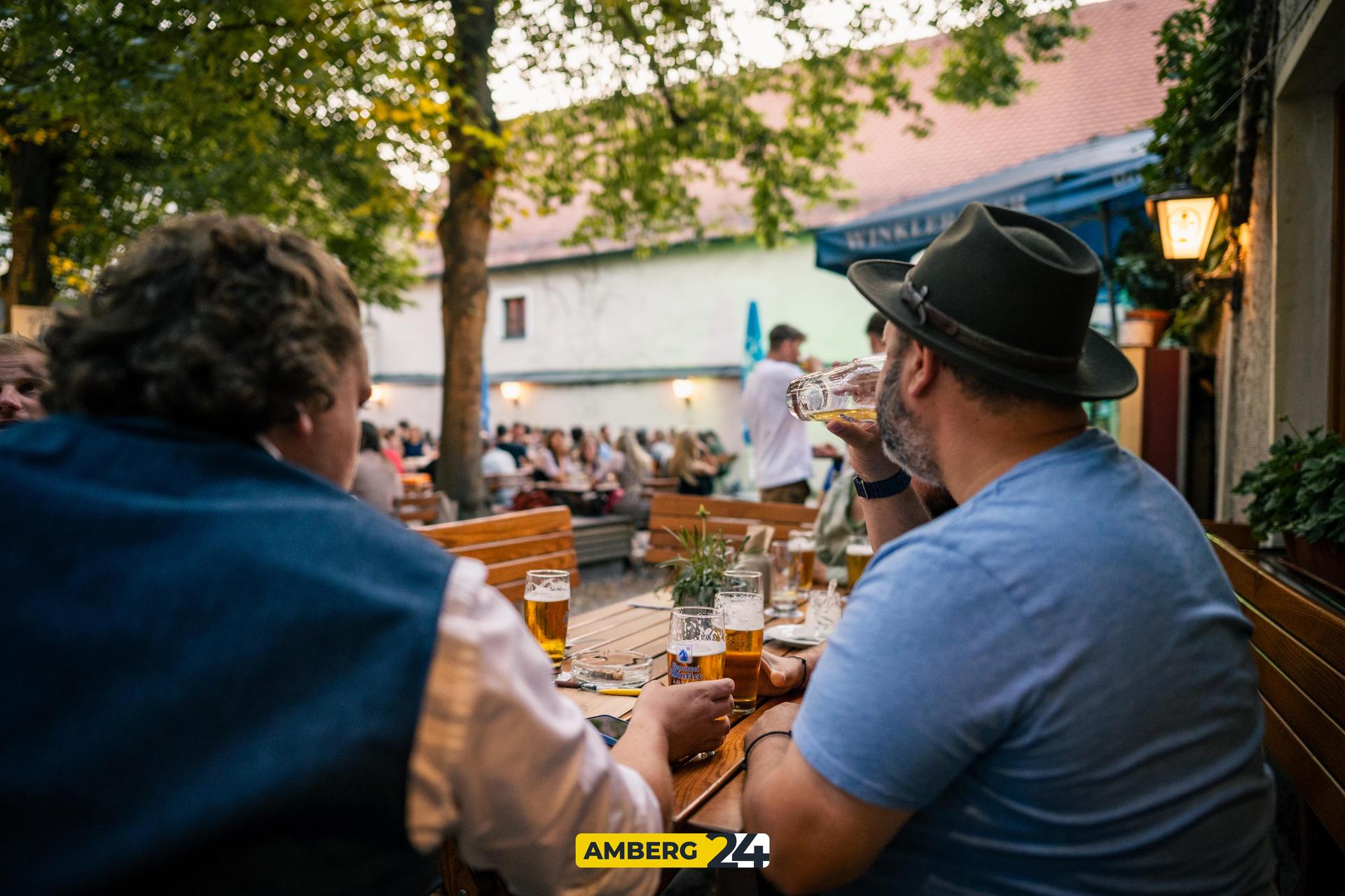 Das sind die Bilder vom Brassfestival im Winkler Biergarten am Donnerstag.  (Bild: Justus Gregor)