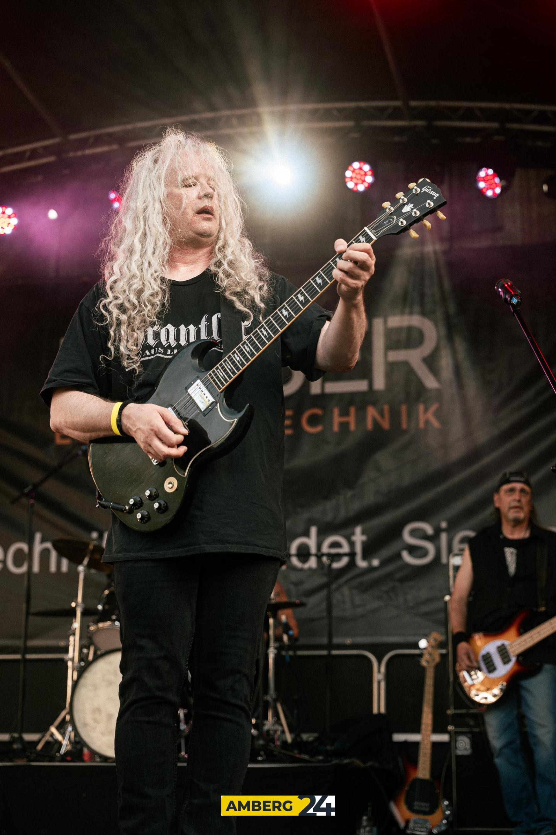 Einen ganz eigenen Vibe gab's auf dem Altstadtfest im Innenhof des Landratsamts! (Bild: David Mueller)