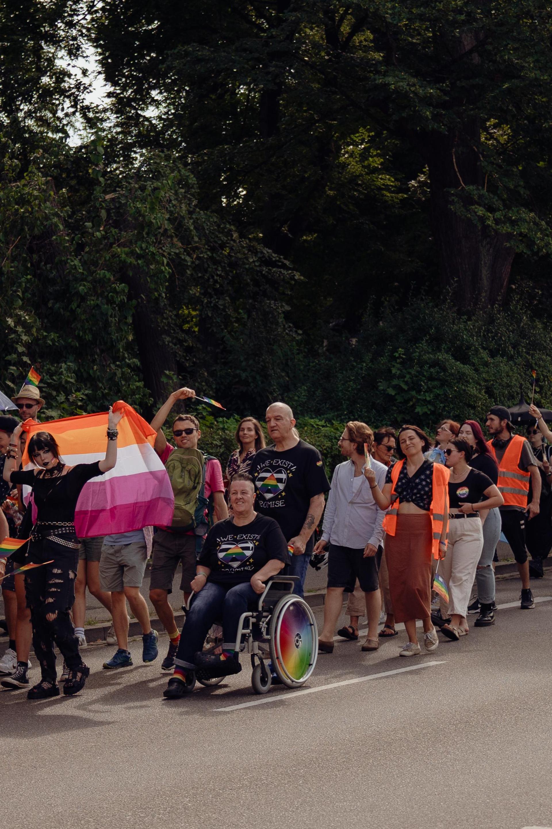 Das war beim Amberger CSD-Demozug am Samstag los. (Bild: Ria Schmidt)