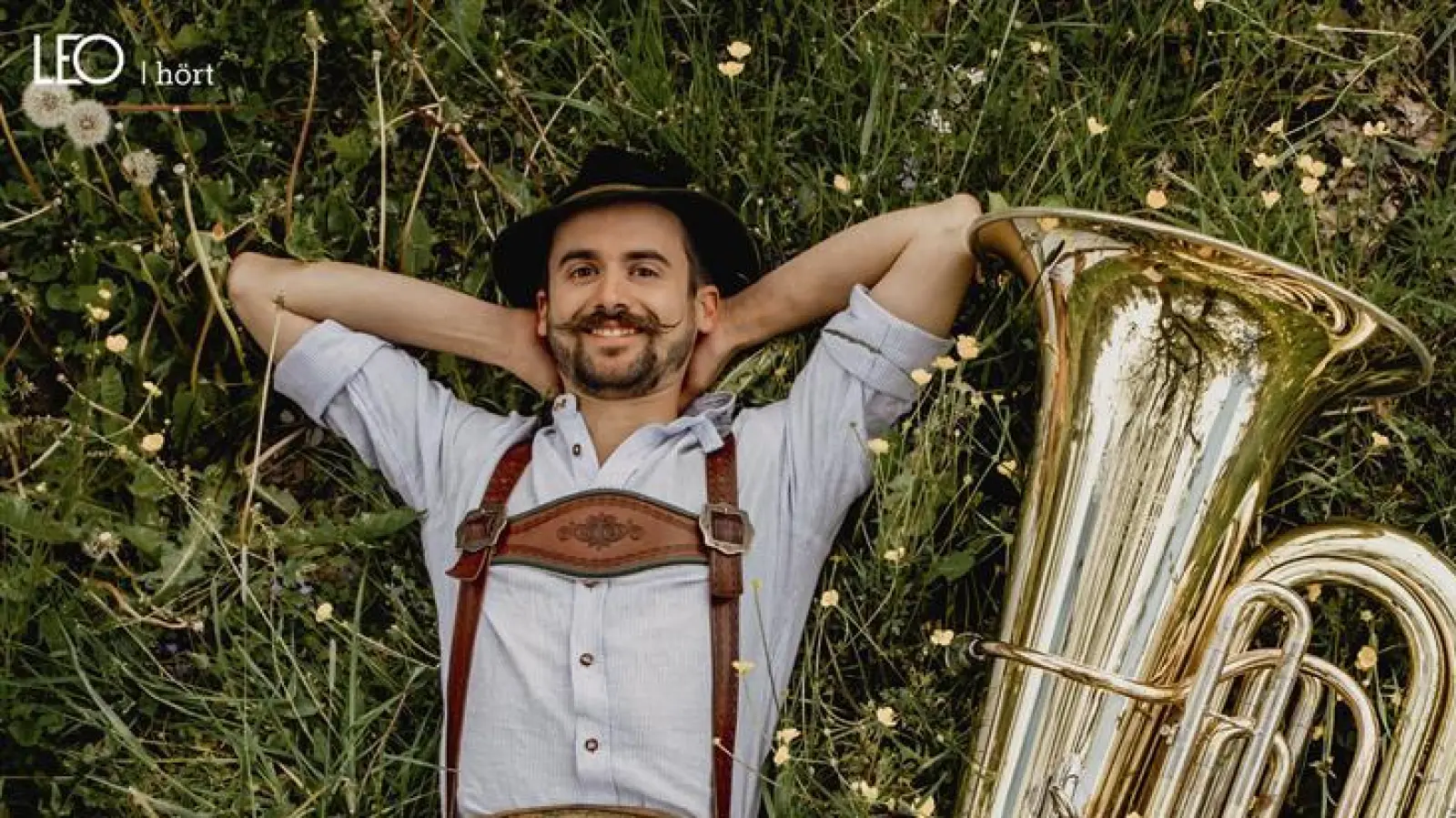 LEO hört: Der Musikant und Oberpfälzer Original Florian Gröninger im Interview.  (Bild: Heinke Scheel)