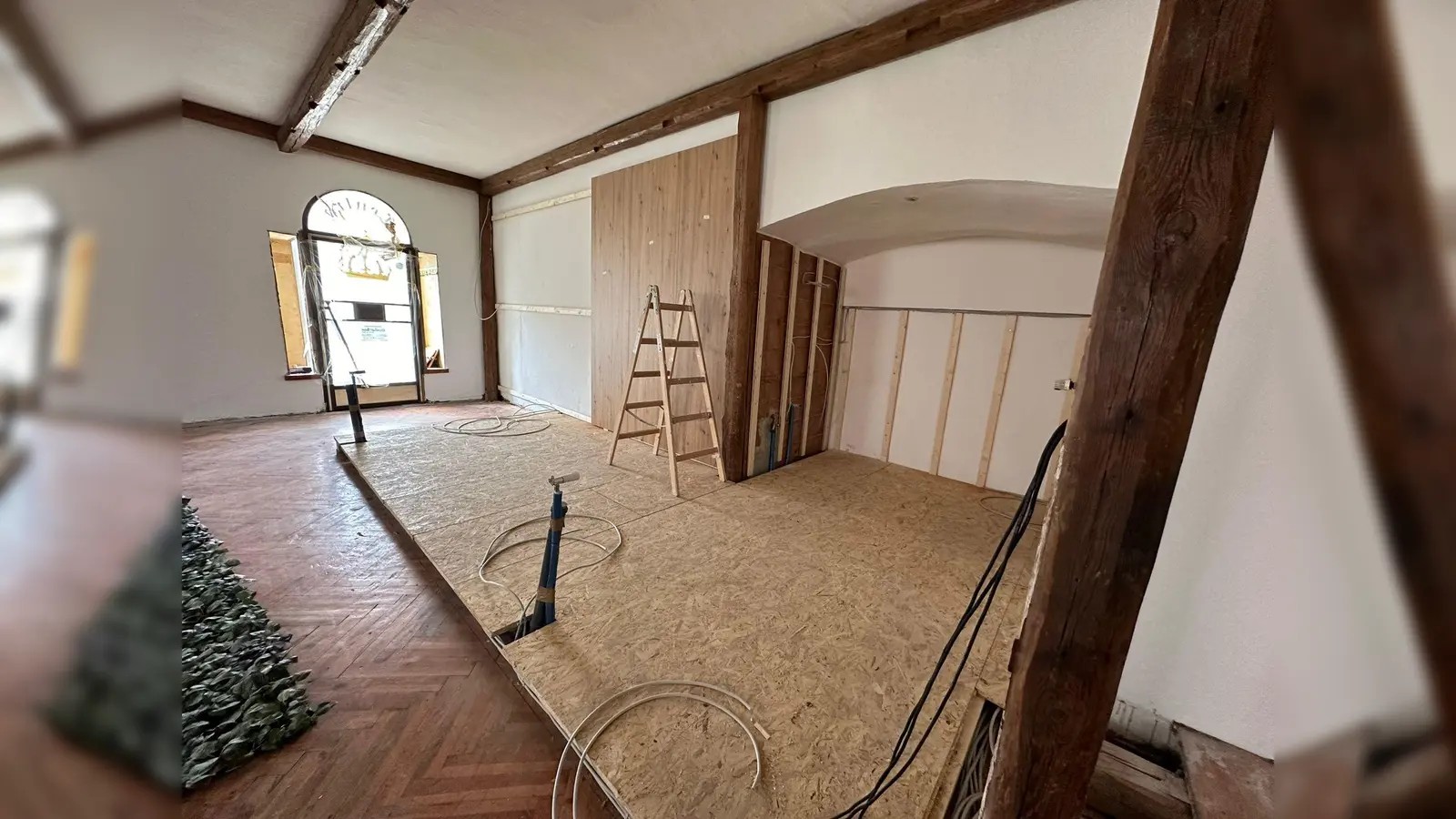 Aktuell herrscht noch Baustelle im alten Centro. (Bild: Tim Biersack)